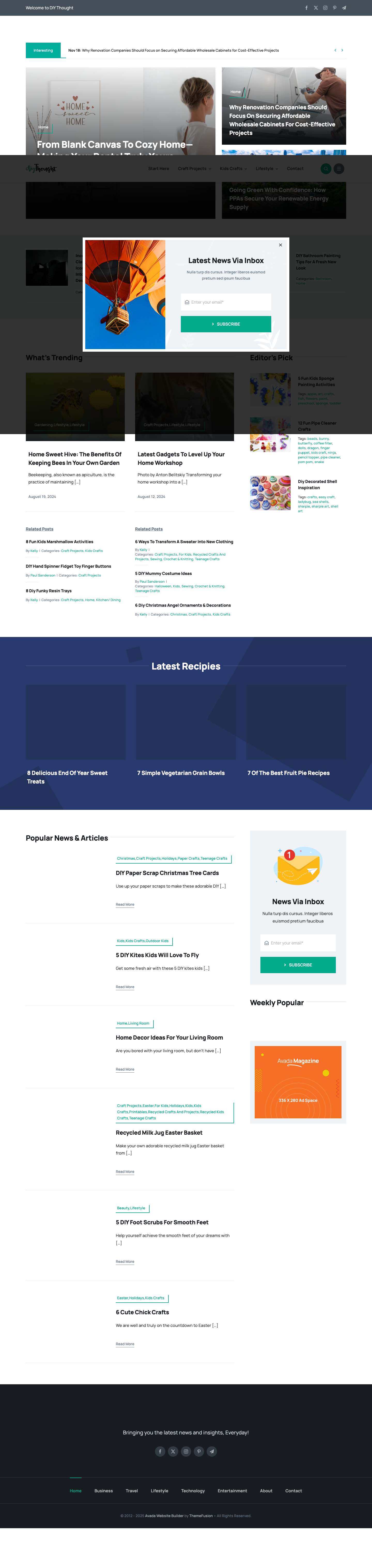 DIY Thought - Full Screenshot