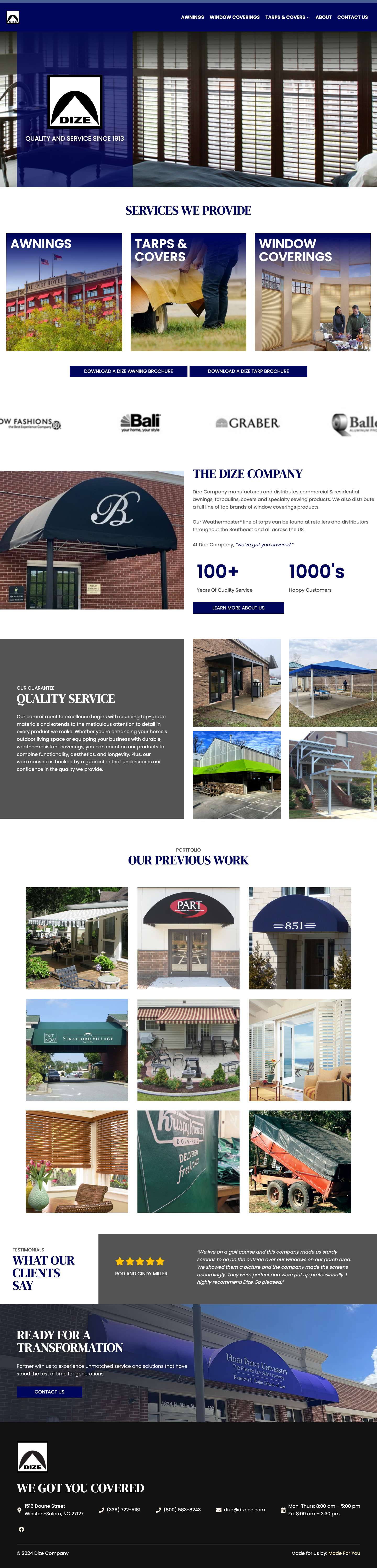 The Dize CompanyExpandToggle MenuExpand - Full Screenshot