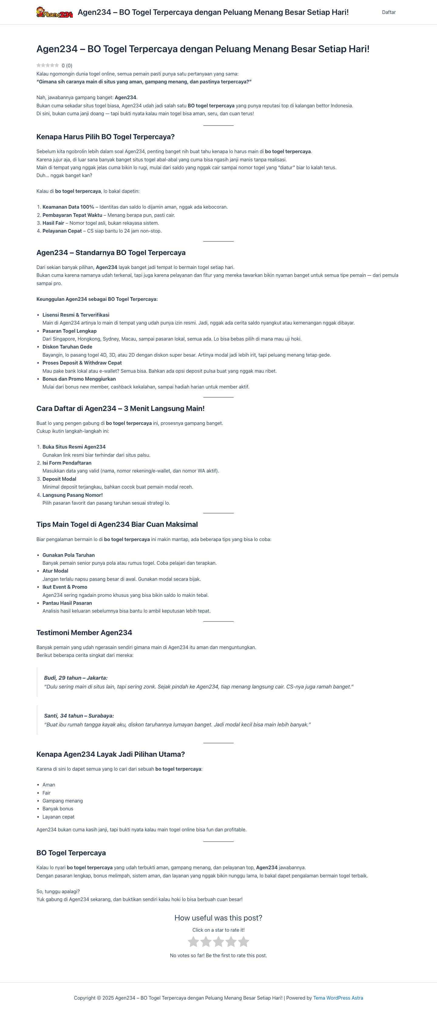 Agen234 – BO Togel Terpercaya dengan Peluang Menang Besar Setiap Hari! - Agen234 – BO Togel Terpercaya dengan Peluang Menang Besar Setiap Hari! - Full Screenshot