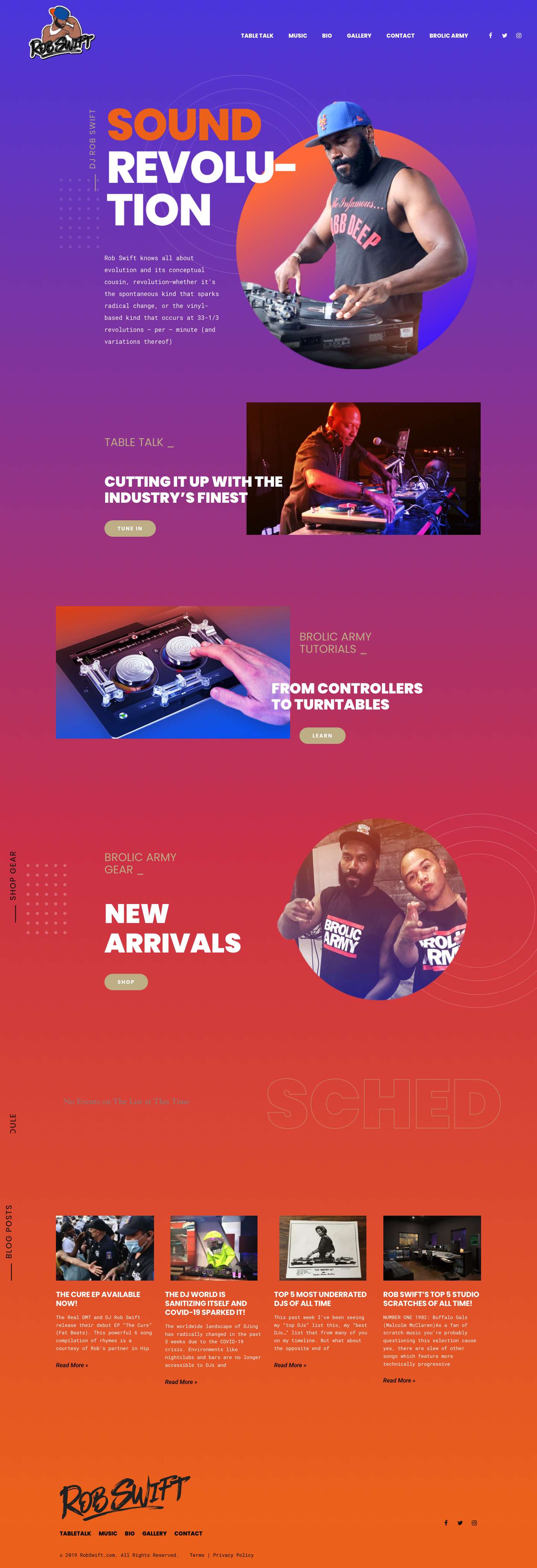 Rob Swift – SOUND REVOLUTION - Full Screenshot