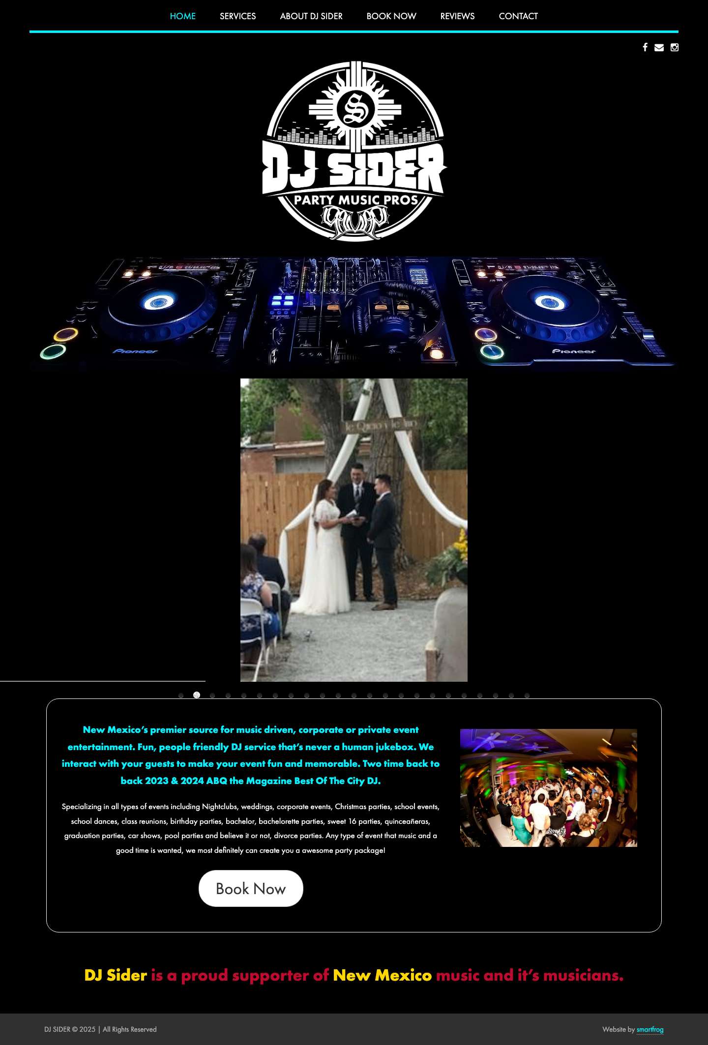 Home - DJ Sider - Full Screenshot