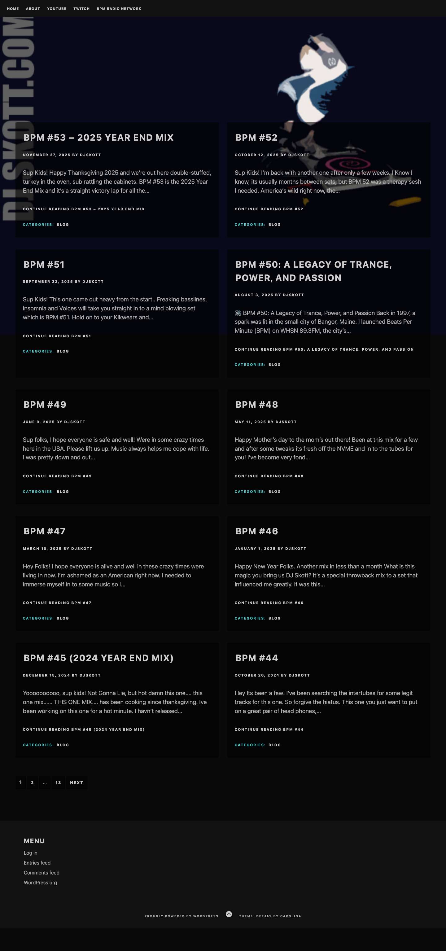 DJ Skott – Phoenix, AZ – Trance – V4.0 - Full Screenshot