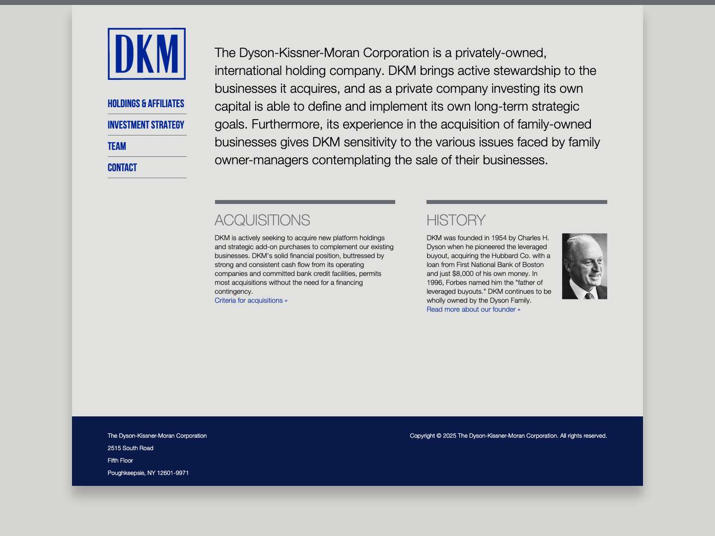 The Dyson-Kissner-Moran Corporation - Full Screenshot