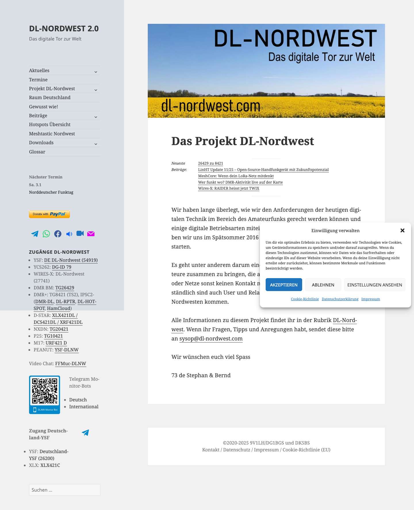 DL-NORDWEST 2.0 – Das digitale Tor zur Welt - Full Screenshot