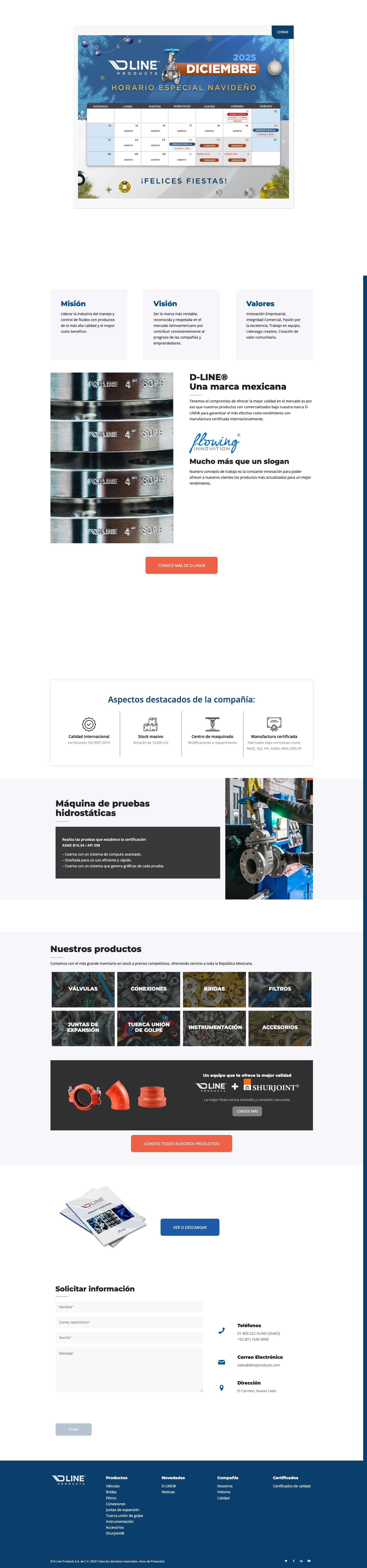D-line Products – Flowing InnovationJoinchat - Full Screenshot