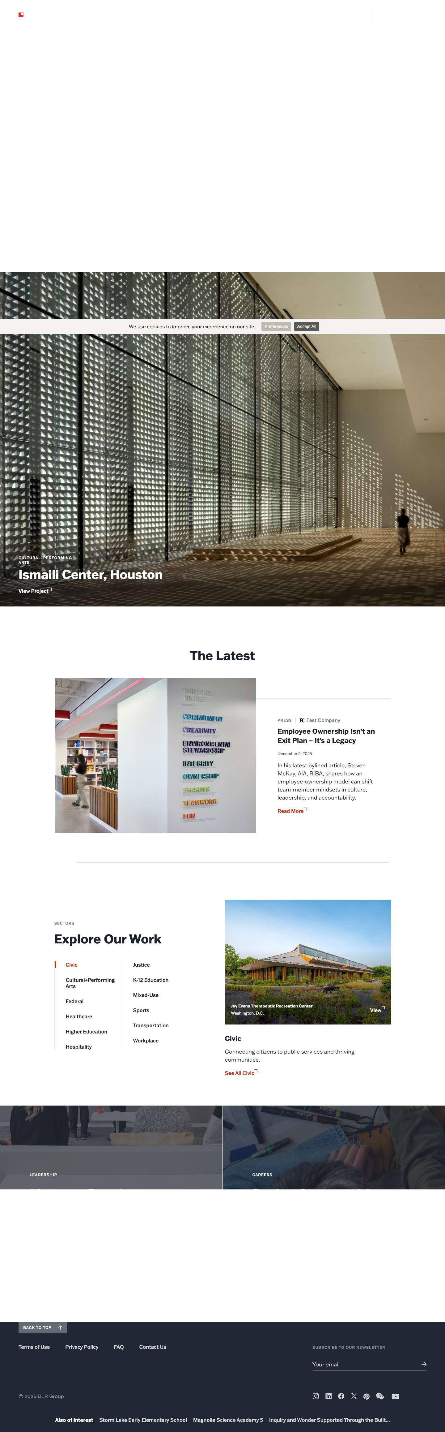 DLR Group - Full Screenshot