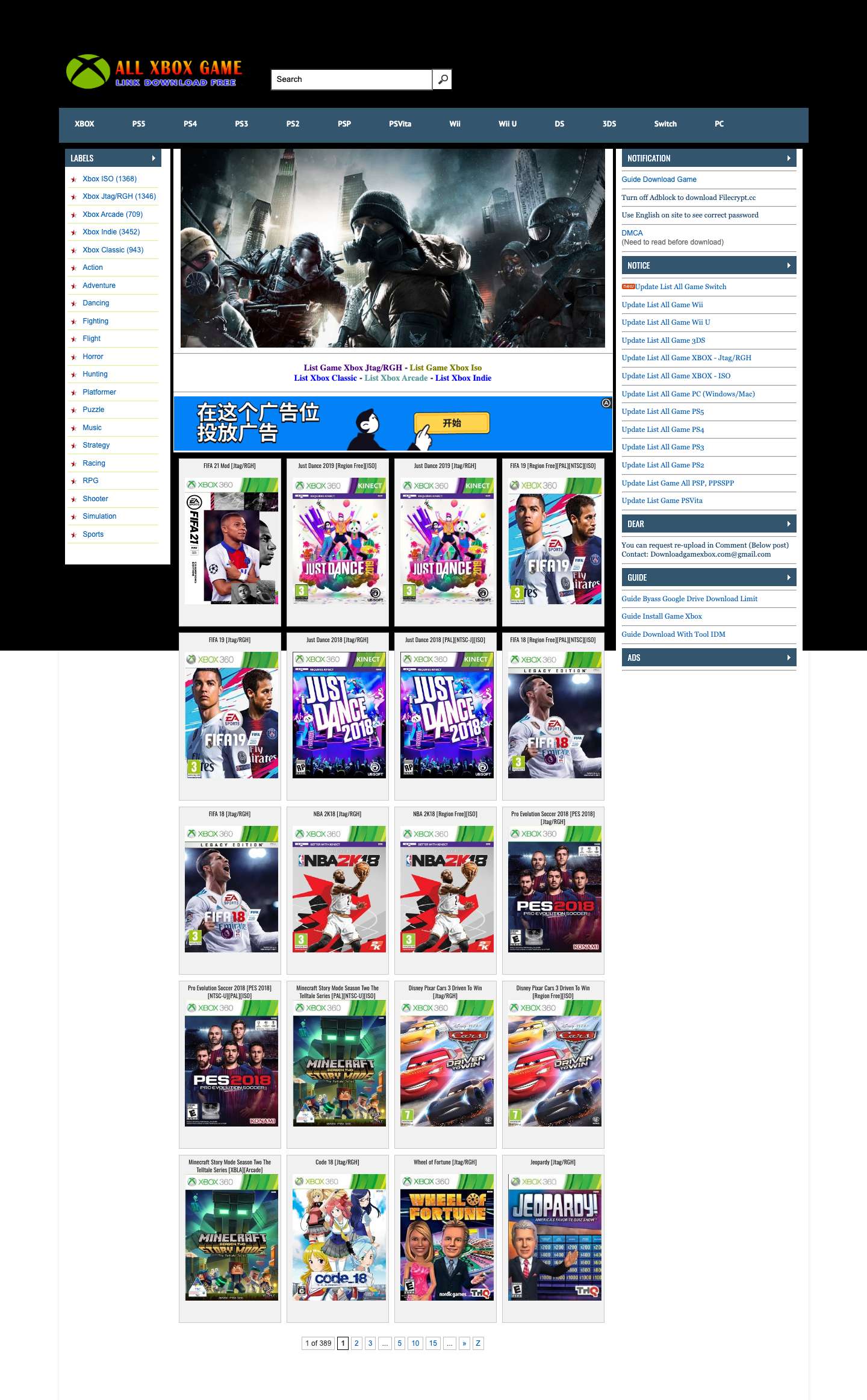 Download Game Xbox New Free - Hack game Xbox, Direct Links, Google Drive, Torrent - Full Screenshot