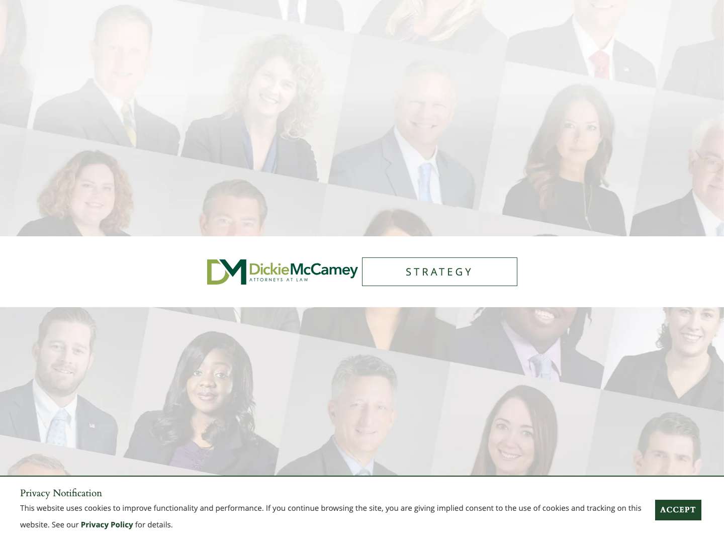 Dickie, McCamey & Chilcote | Unlocking Solutions, Solving Problems - Full Screenshot