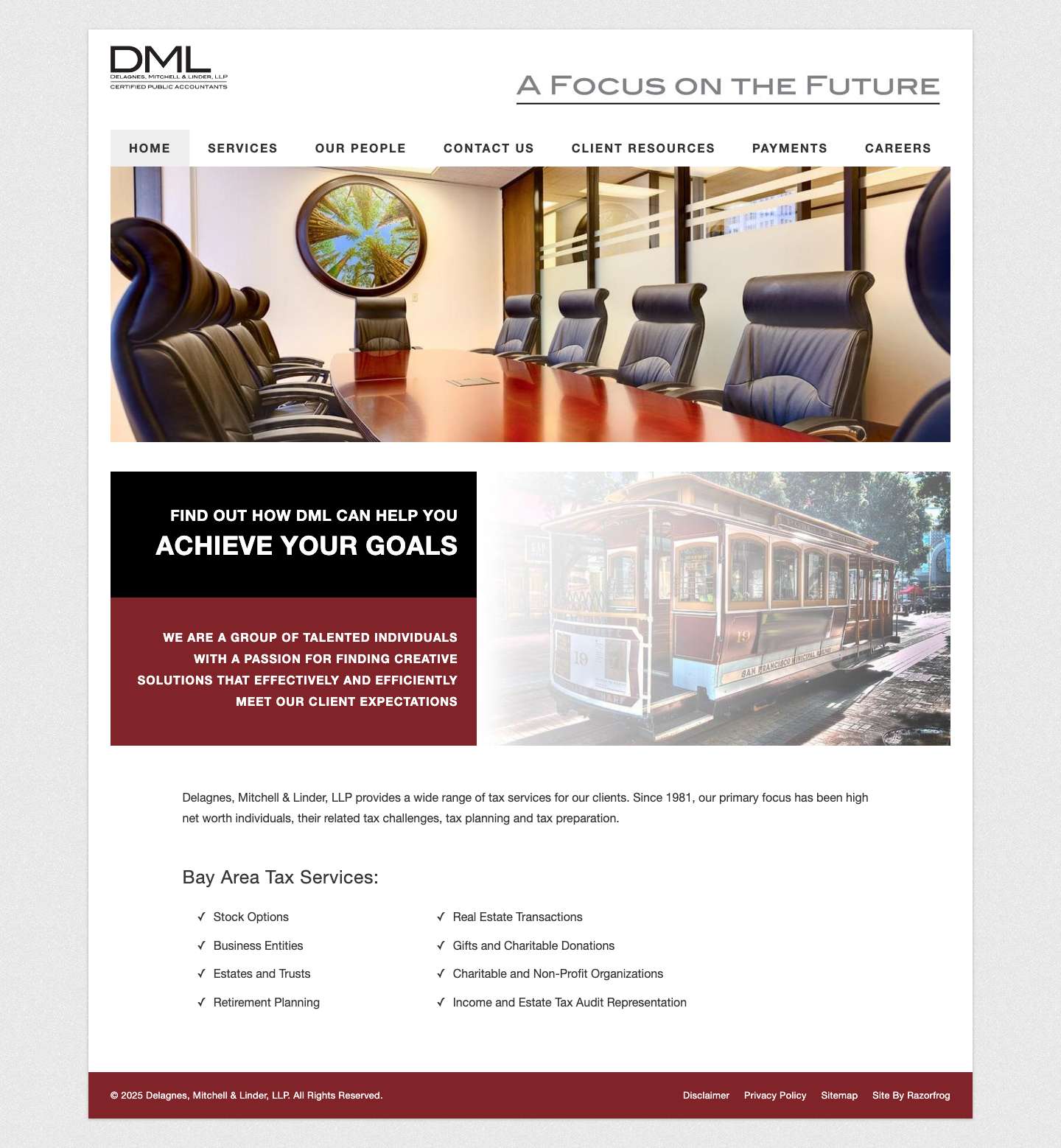 Delagnes Mitchell & Linder - Full Screenshot