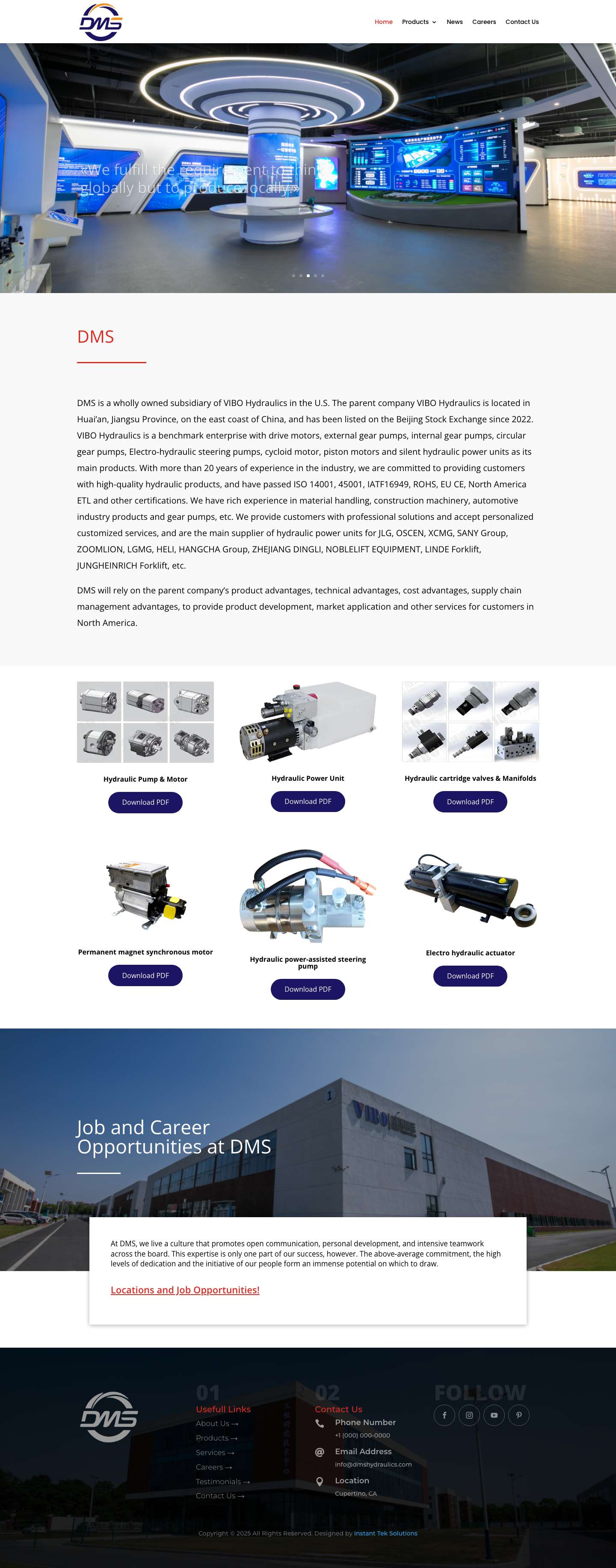 DMS Hydraulics | - Full Screenshot