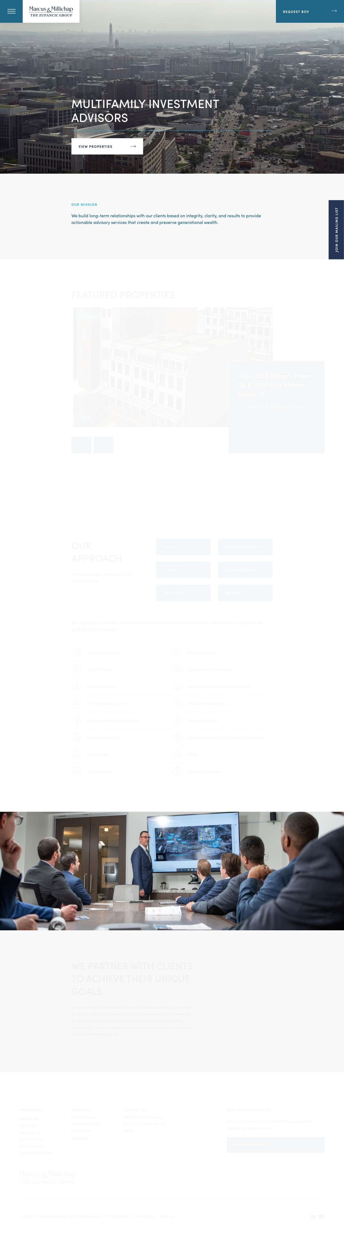 Home - The Zupancic Group - Full Screenshot