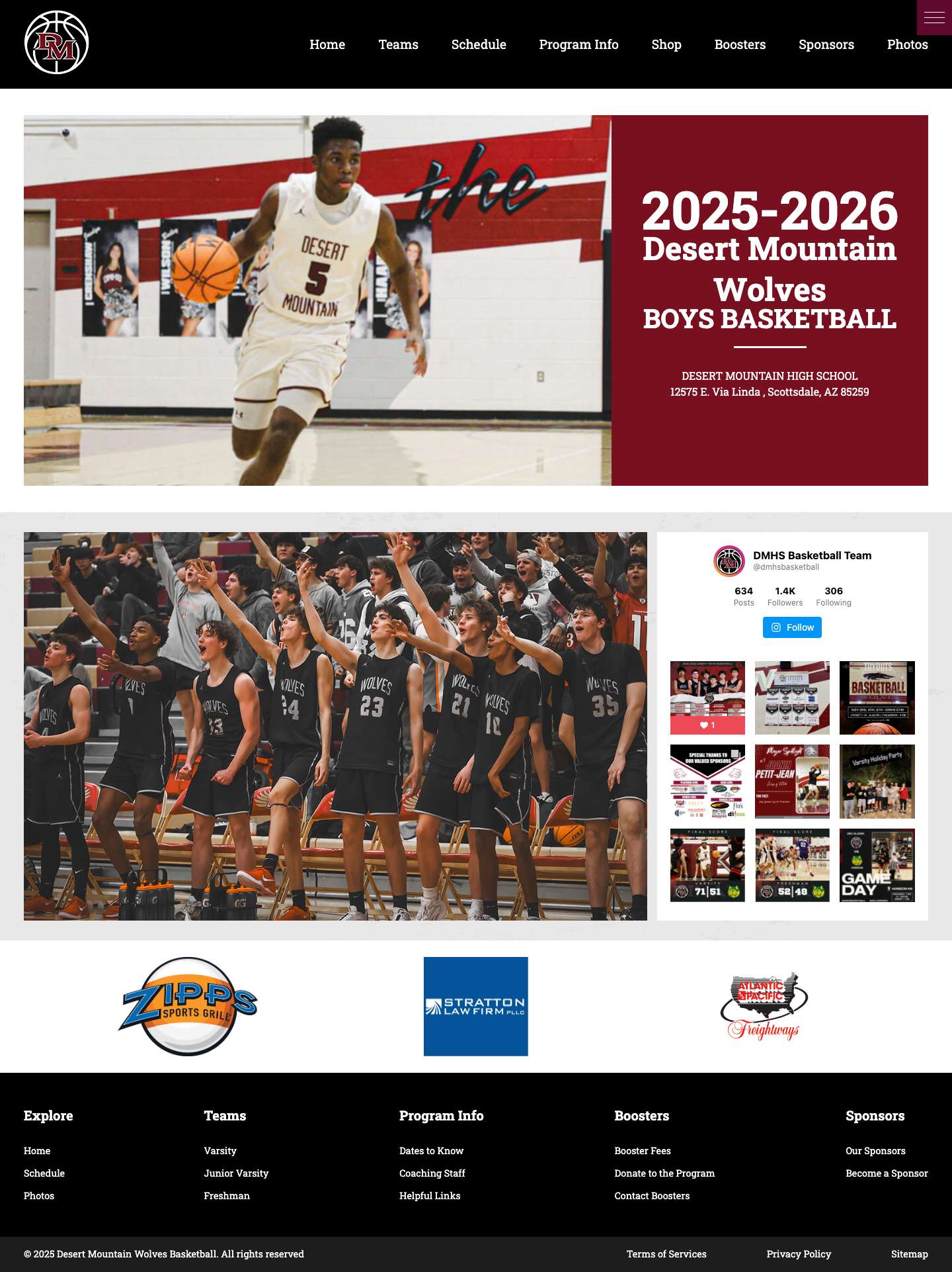 Desert Mountain Wolves Basketball - Full Screenshot