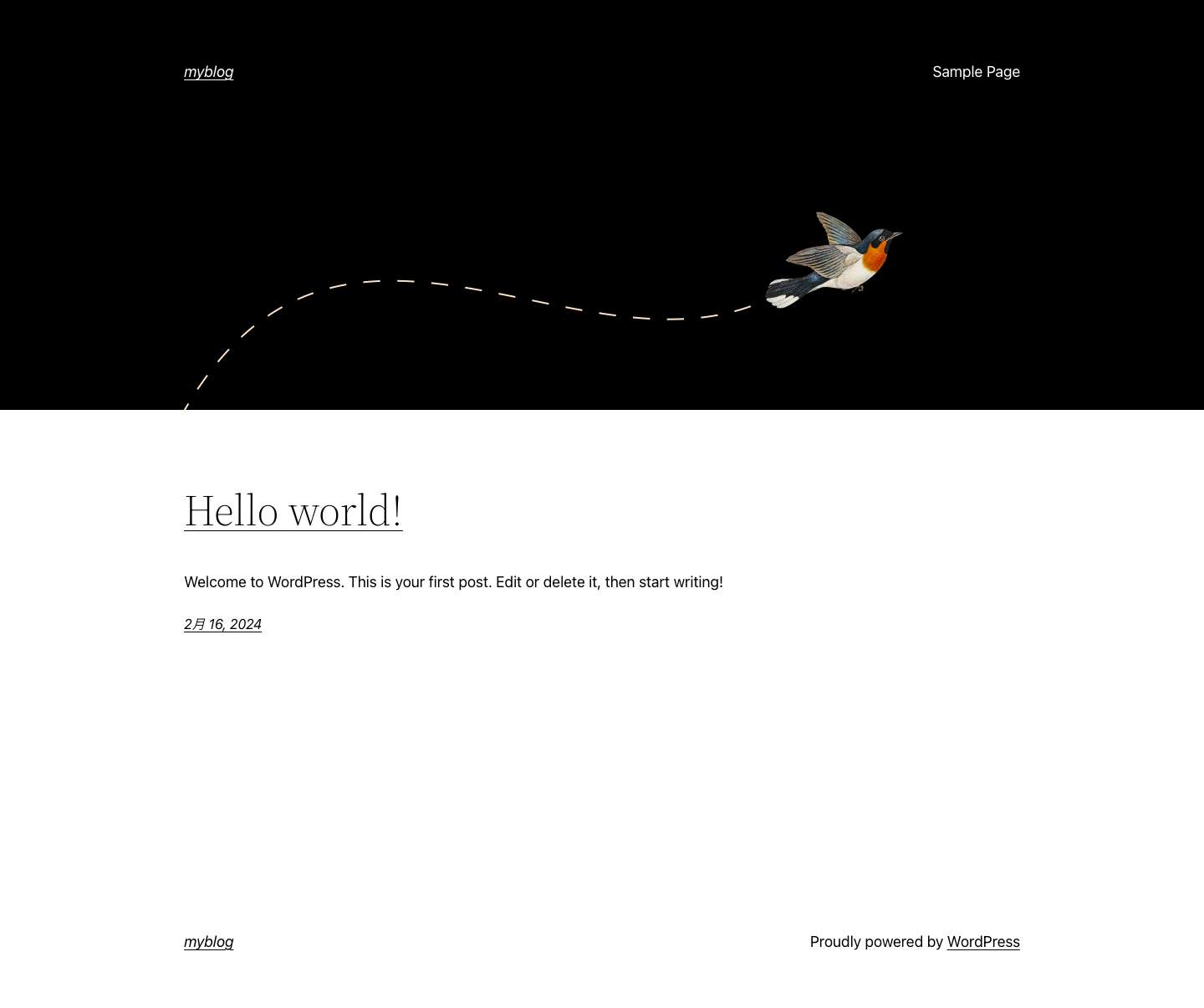 myblog – myblog - Full Screenshot