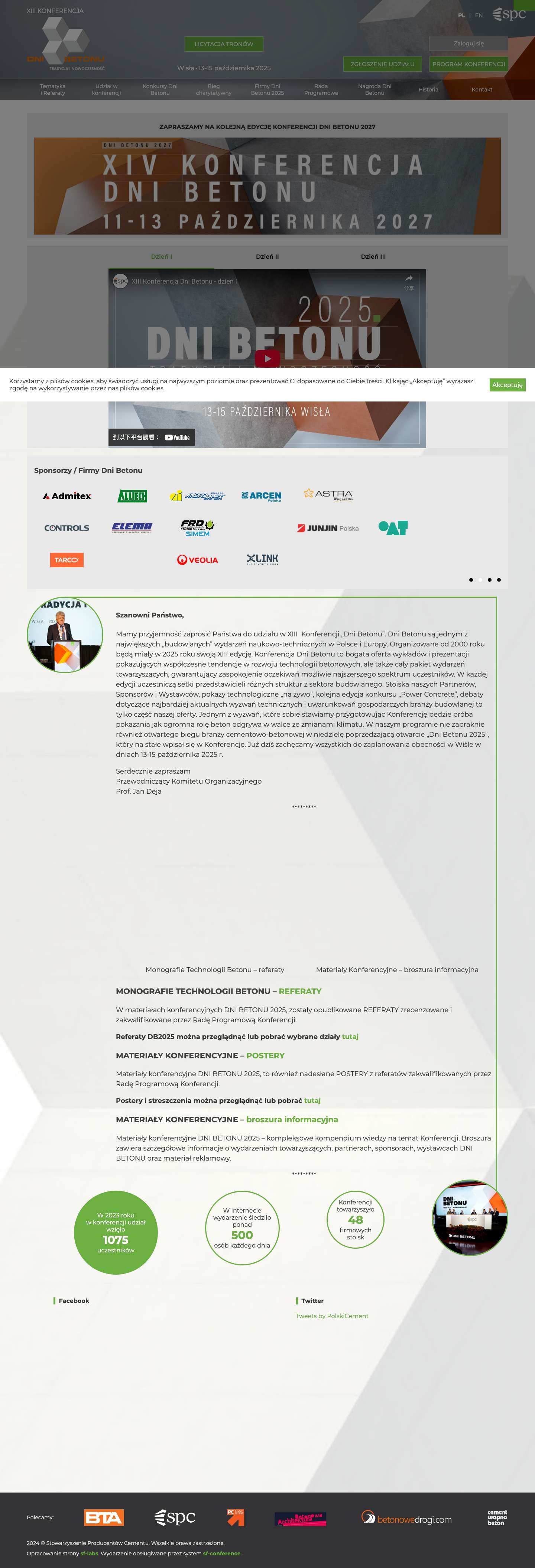 Dni Betonu 2025 - Full Screenshot