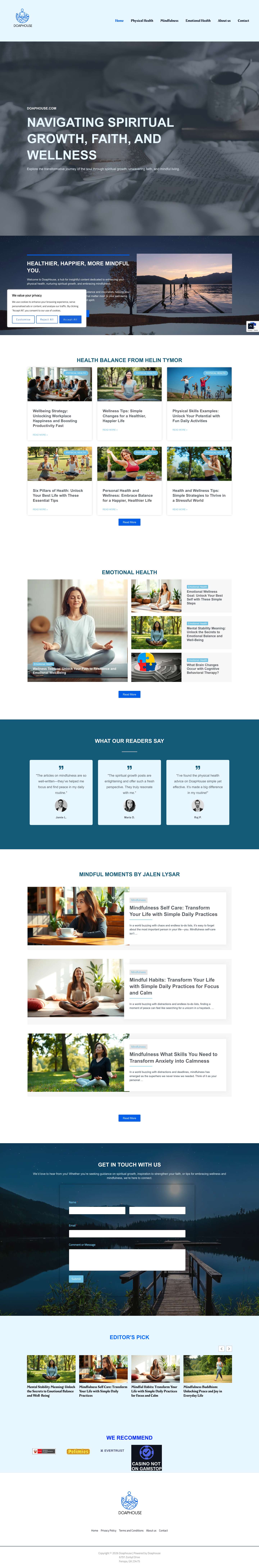 Home - Doaphouse - Full Screenshot