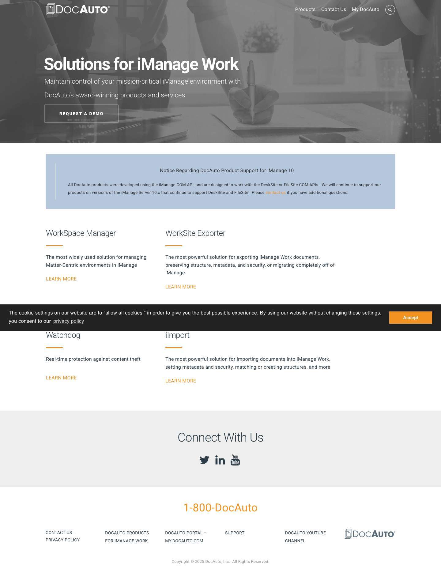 Maintain Control of Your iManage Work System with DocAuto - Full Screenshot