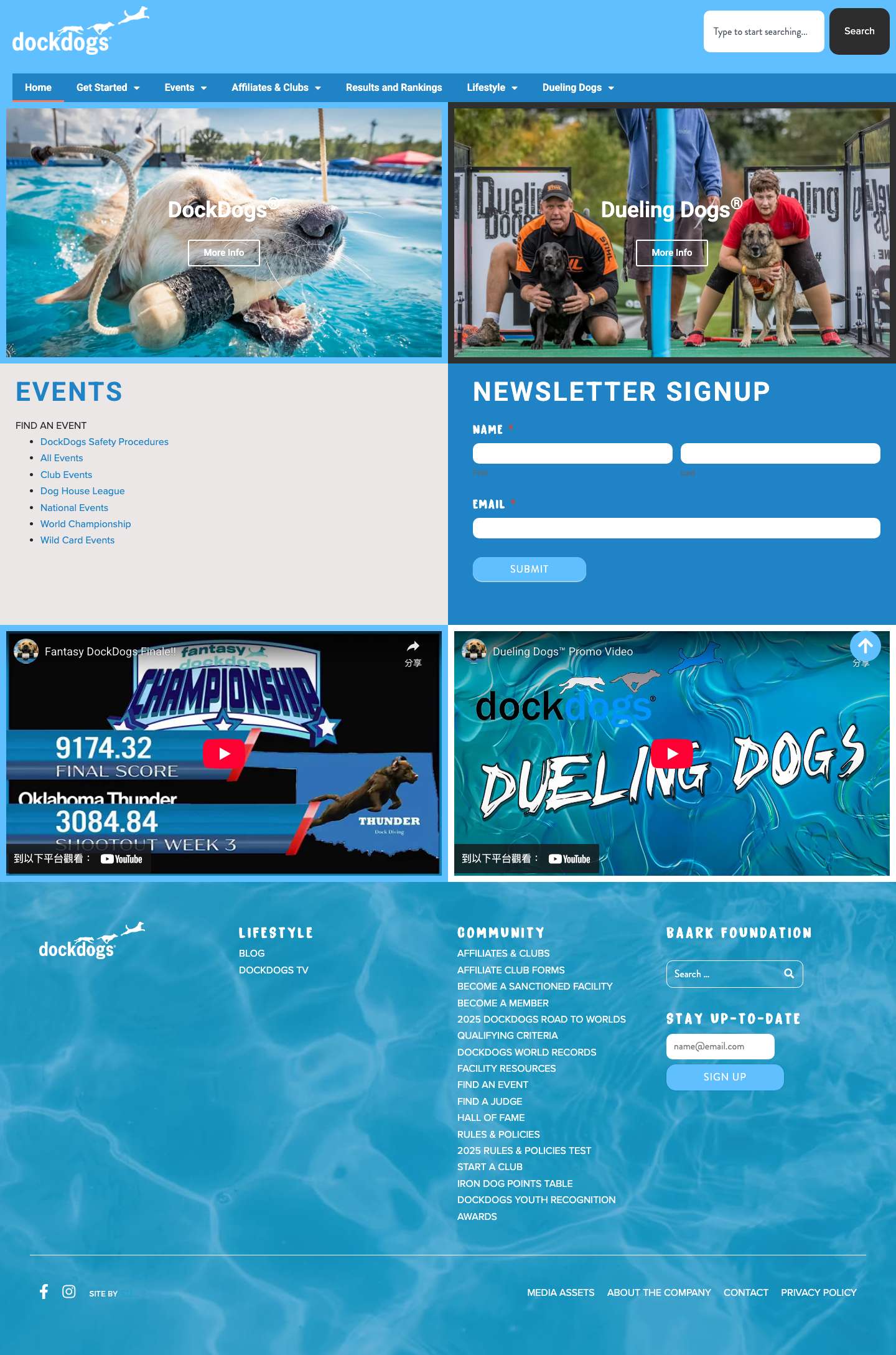 DockDogs® – The World’s Premier Canine Aquatics Competition - Full Screenshot
