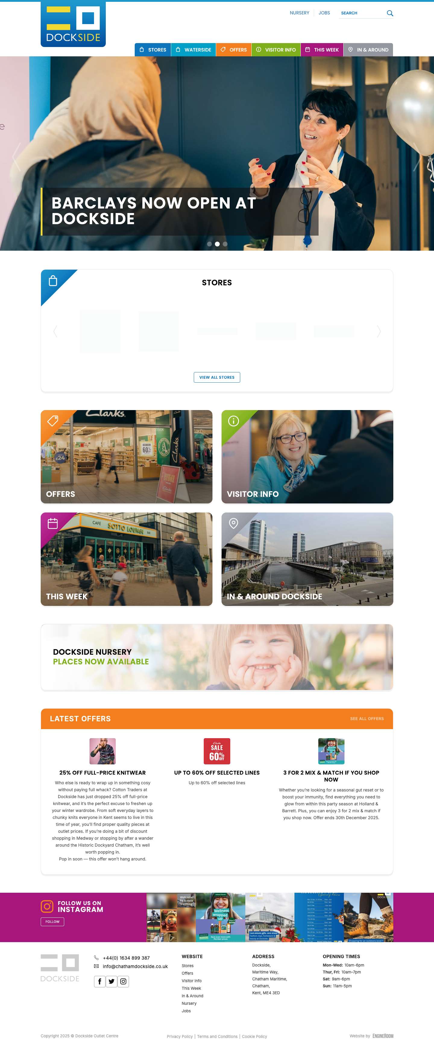Homepage - Dockside - Full Screenshot