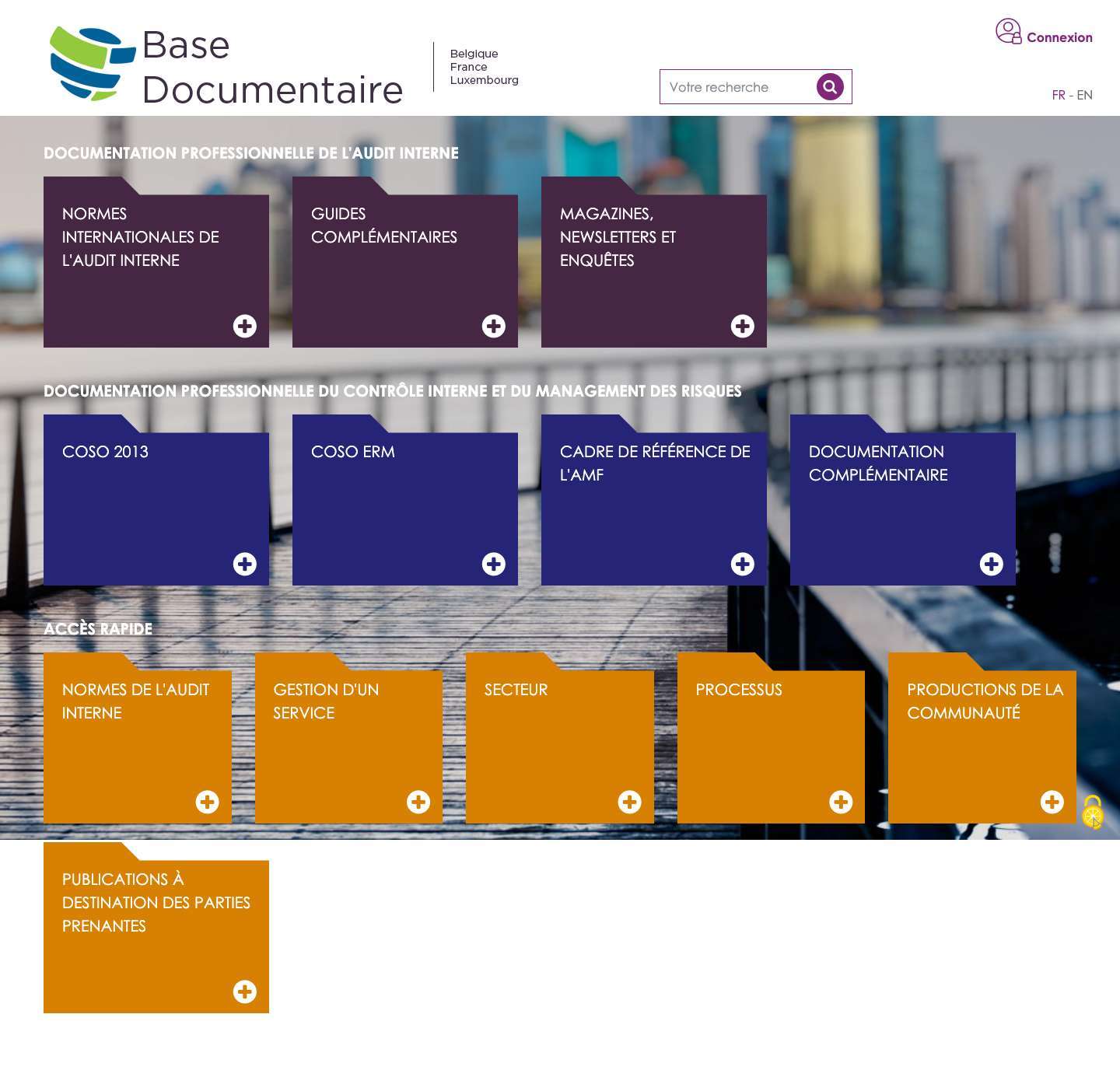 IFACI Base documentaire | Institut français de l'audit et du contrôle internes - Full Screenshot