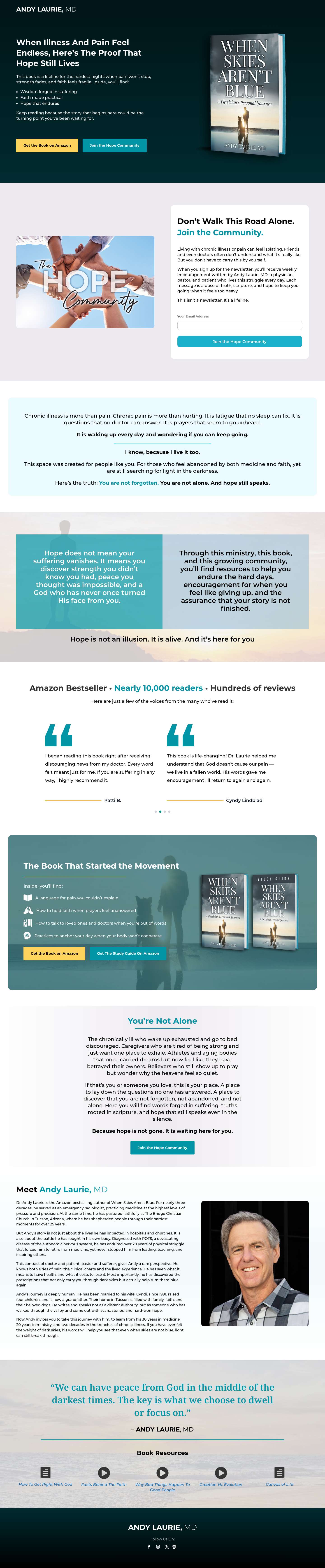 Andy Laurie | MD - Full Screenshot