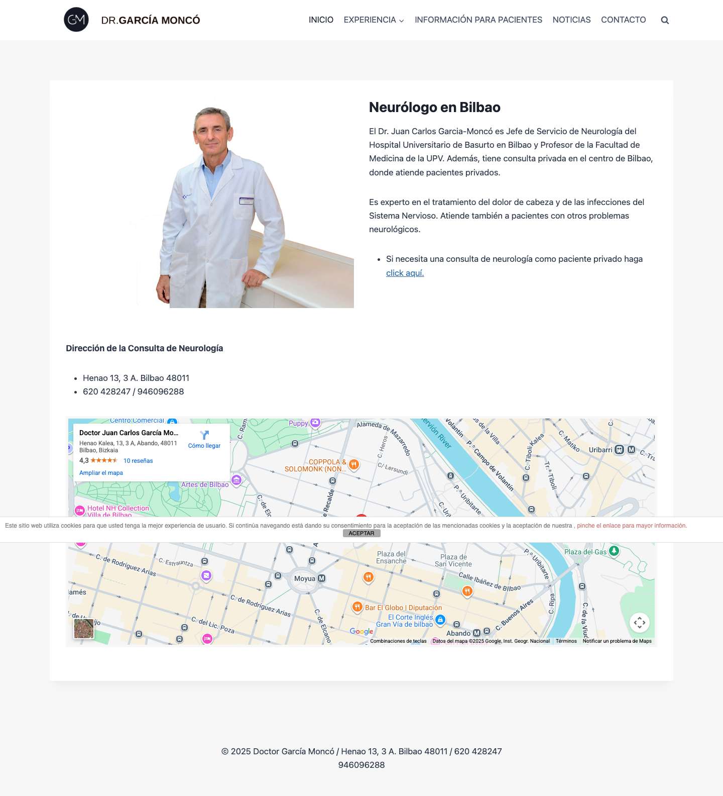 Dr. Juan Carlos García-MoncóAmpliarBuscarAlternar el menúAmpliarAlternar cerrar menúBuscar - Full Screenshot