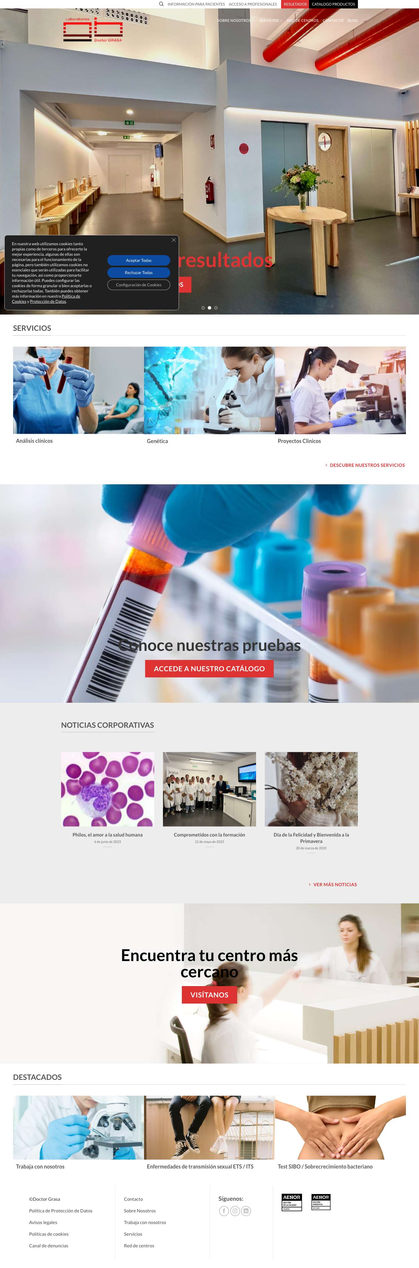 Home - Doctor Grasa - Full Screenshot