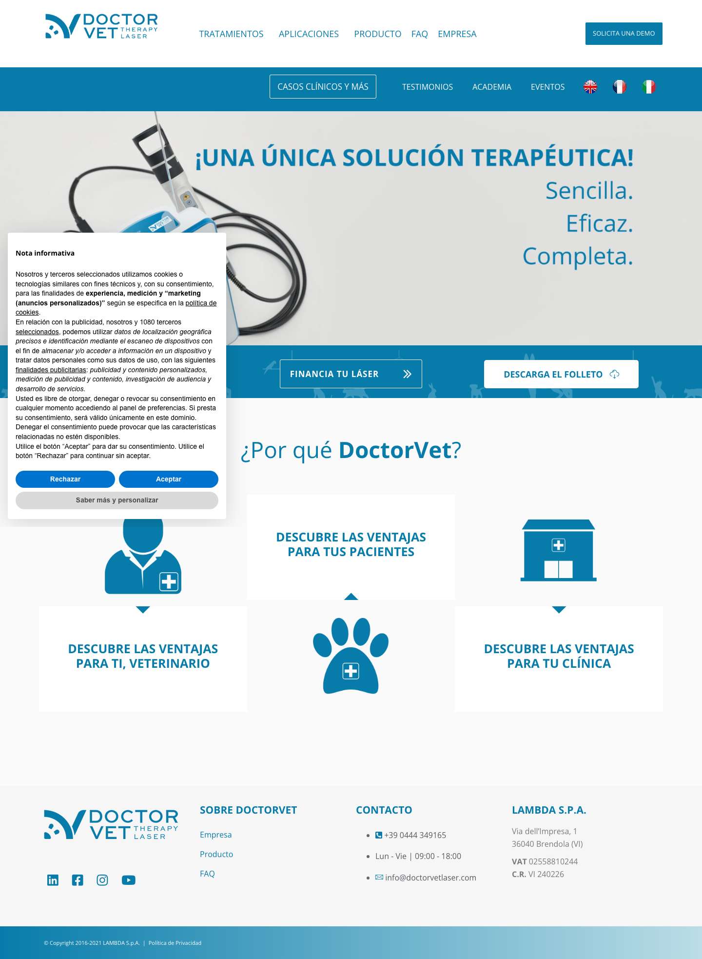 DoctorVet – Laser Therapy - Full Screenshot