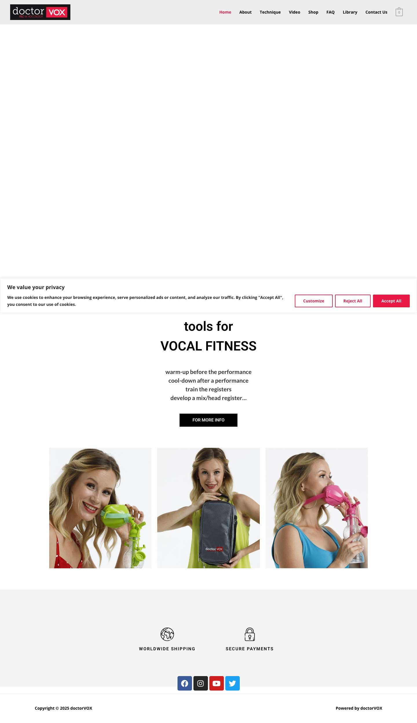 doctorVOX – devices for vocal fitness - Full Screenshot