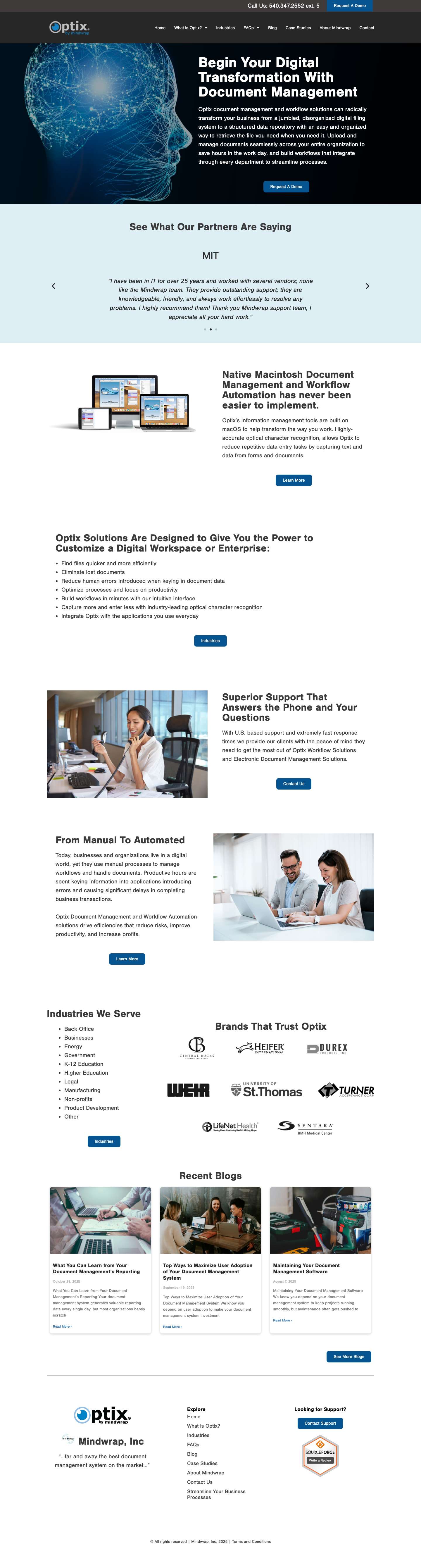 Home - Mindwrap - Full Screenshot