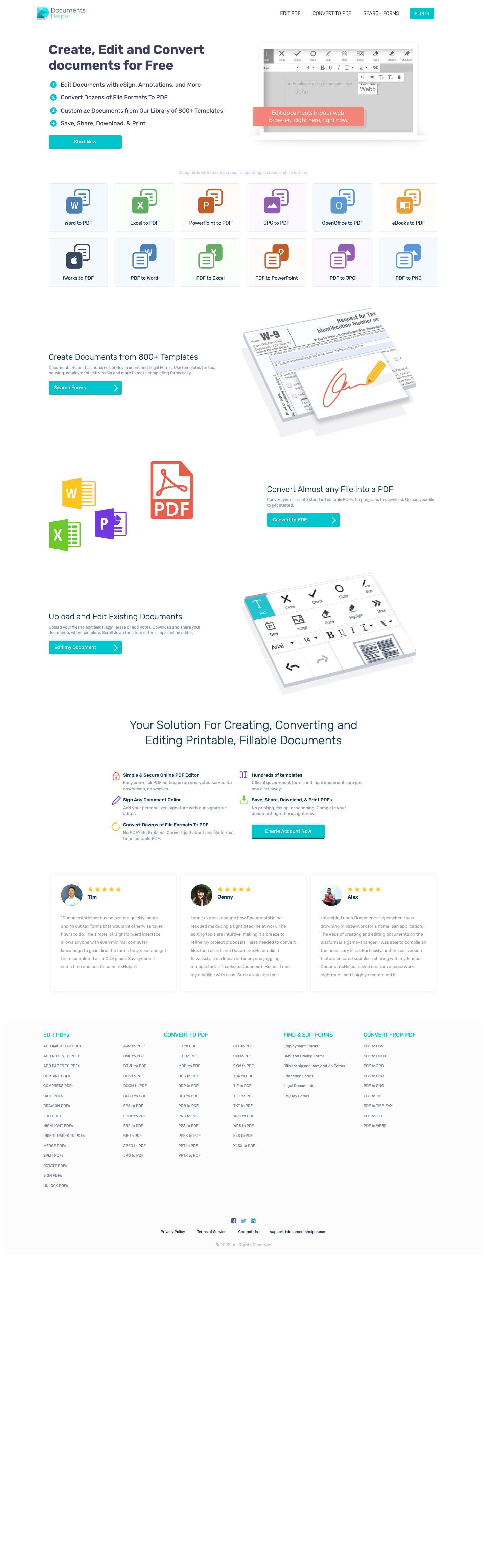 DocumentsHelper - Full Screenshot