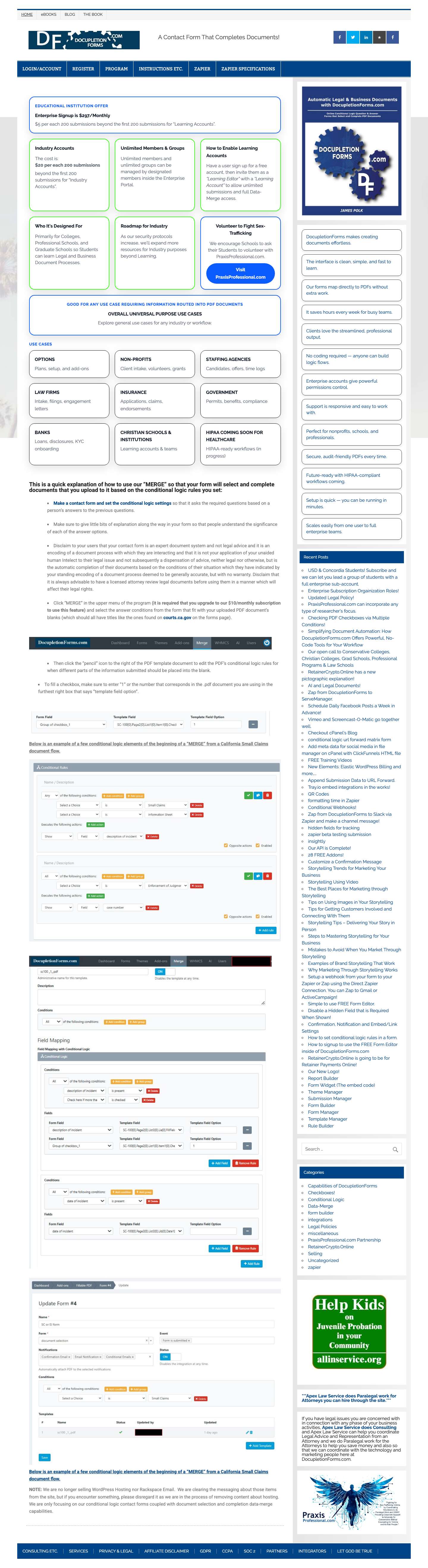 DocupletionForms: Brief Overview | DOCUPLETIONFORMS.COM - Full Screenshot