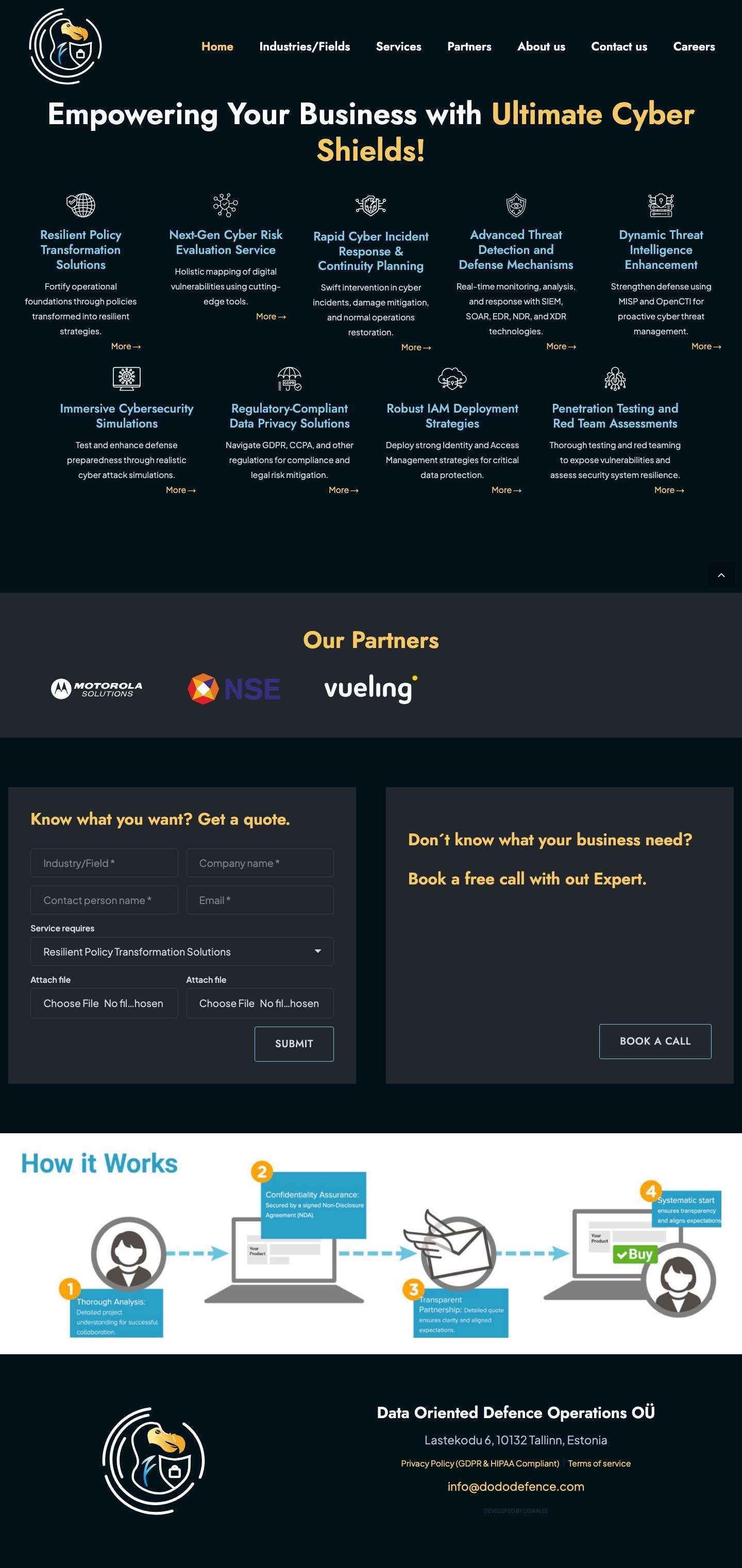 DODO - Data Oriented and Defense Operations - Full Screenshot
