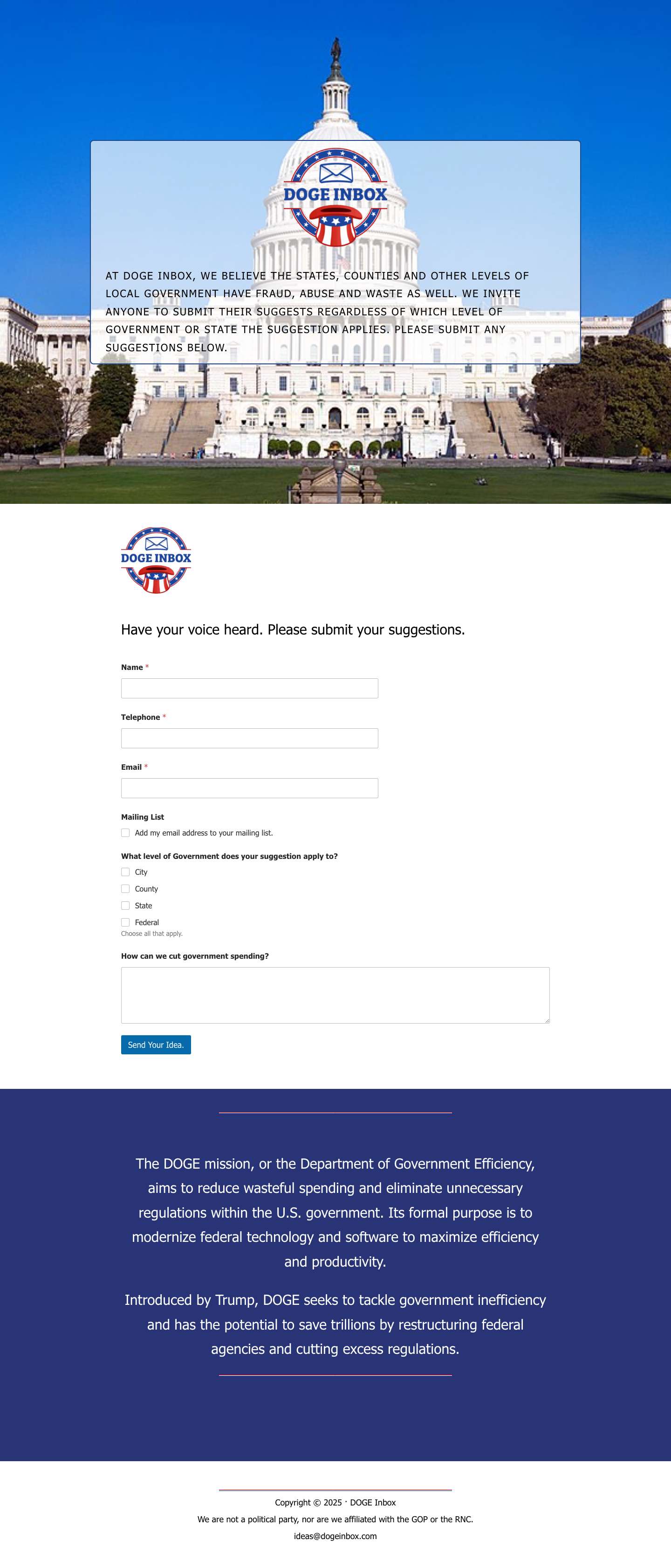 Welcome - Full Screenshot