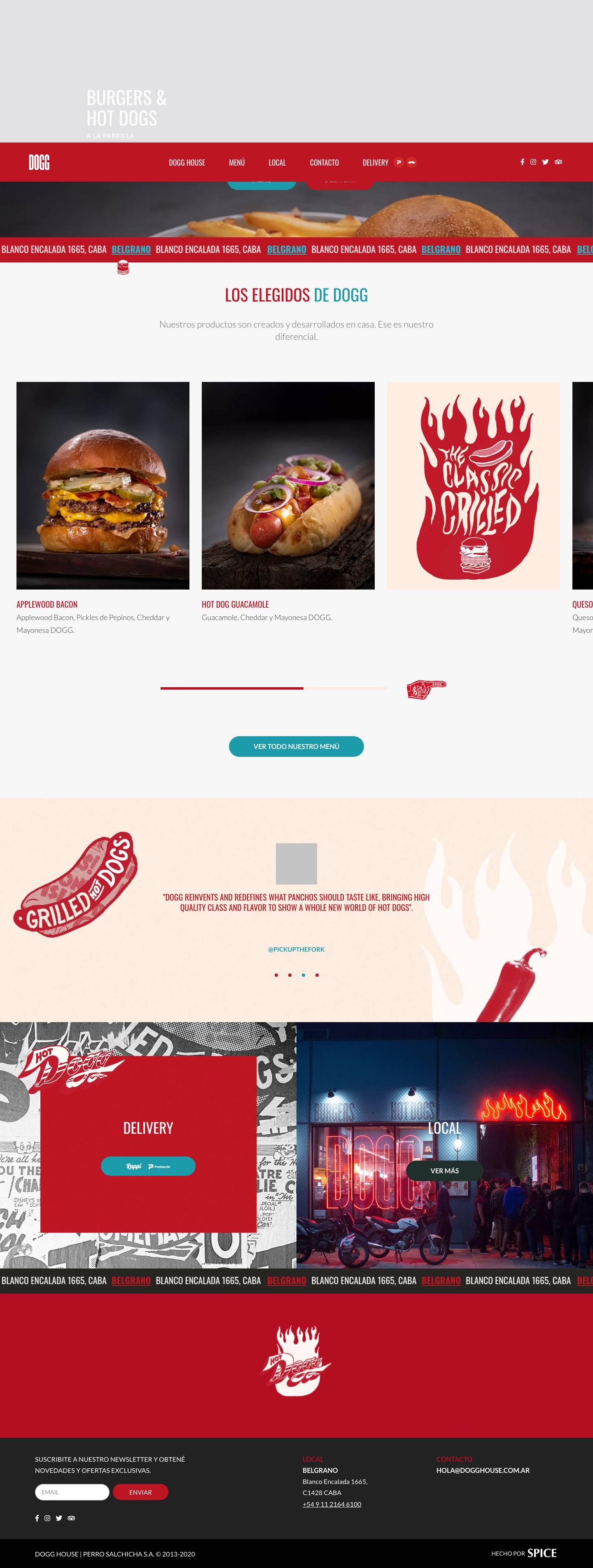 DOGG | Burgers & Hot Dogs – Hamburgesas a la parrilla. – Burgers & Hot Dogs - Full Screenshot