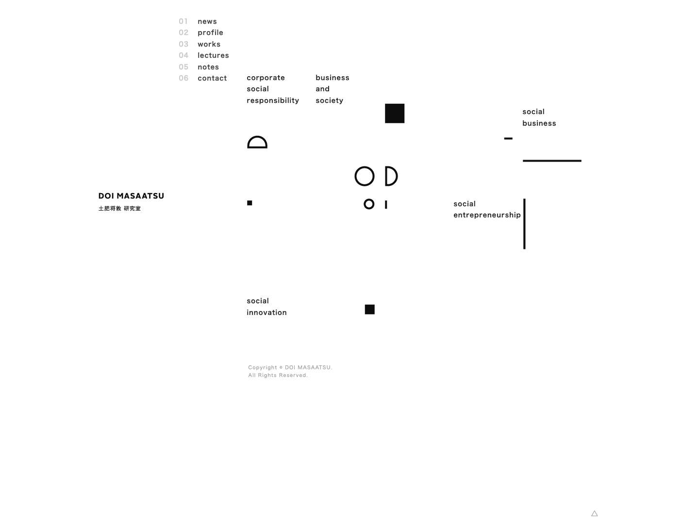 土肥将敦 | DOI MASAATSU - Full Screenshot