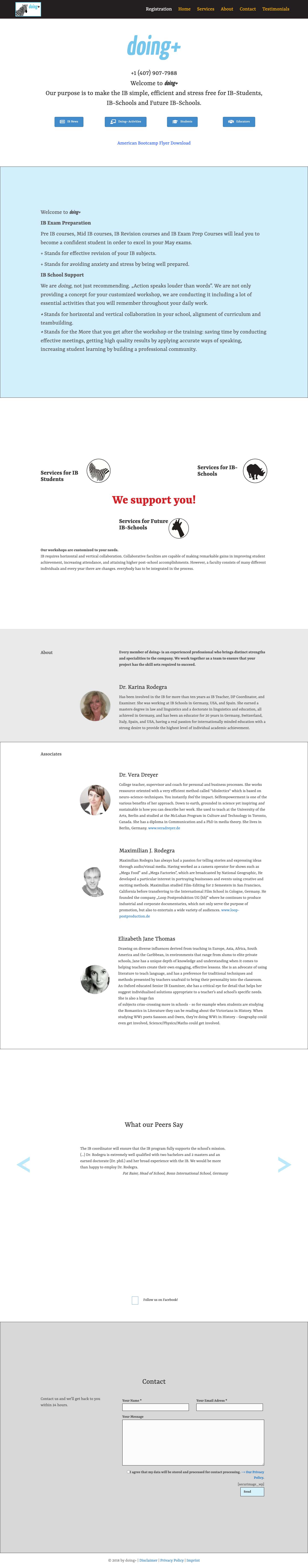 doing+ – Making Vertical and Horizontal Structures Work in Your IB-School. - Full Screenshot