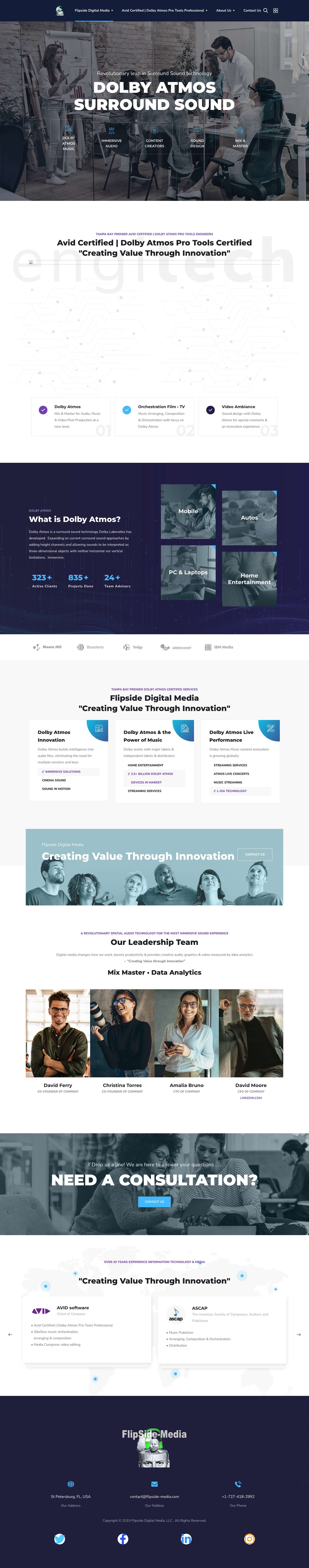 Dolby Atmos Services – Avid Certified | Dolby Atmos Pro Tools Professional - Full Screenshot