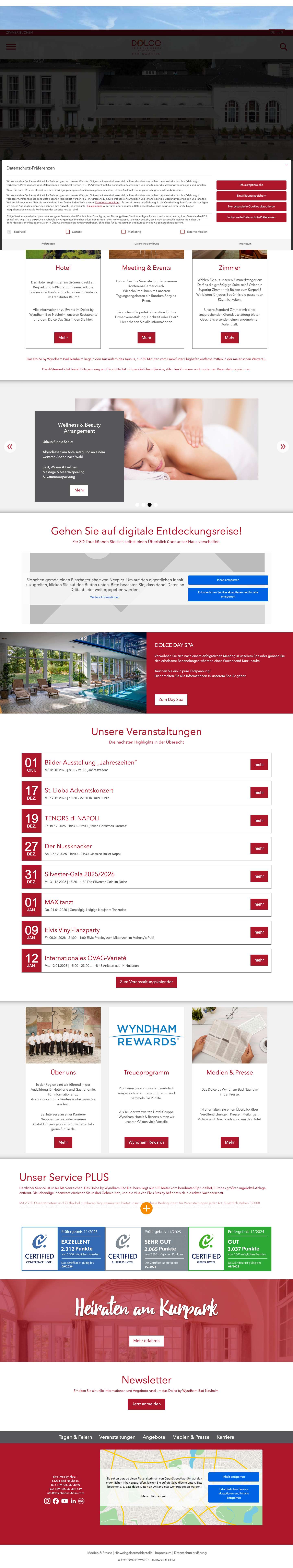 Dolce by Wyndham Bad Nauheim - Full Screenshot