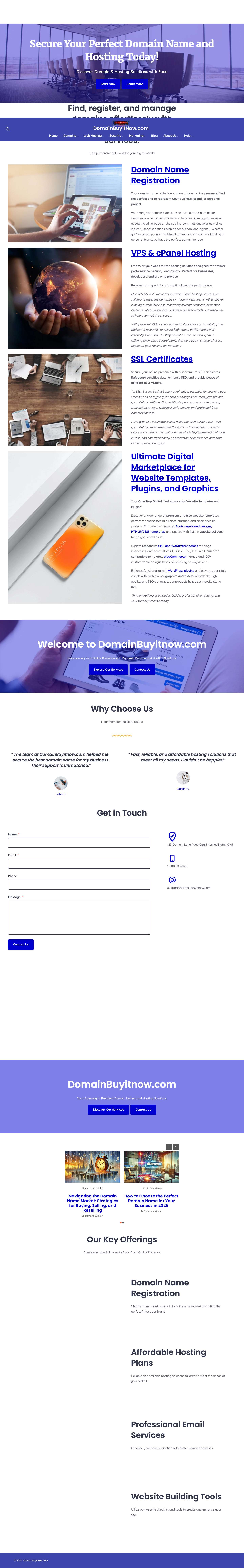 Home - DomainBuyitNow.com - Full Screenshot