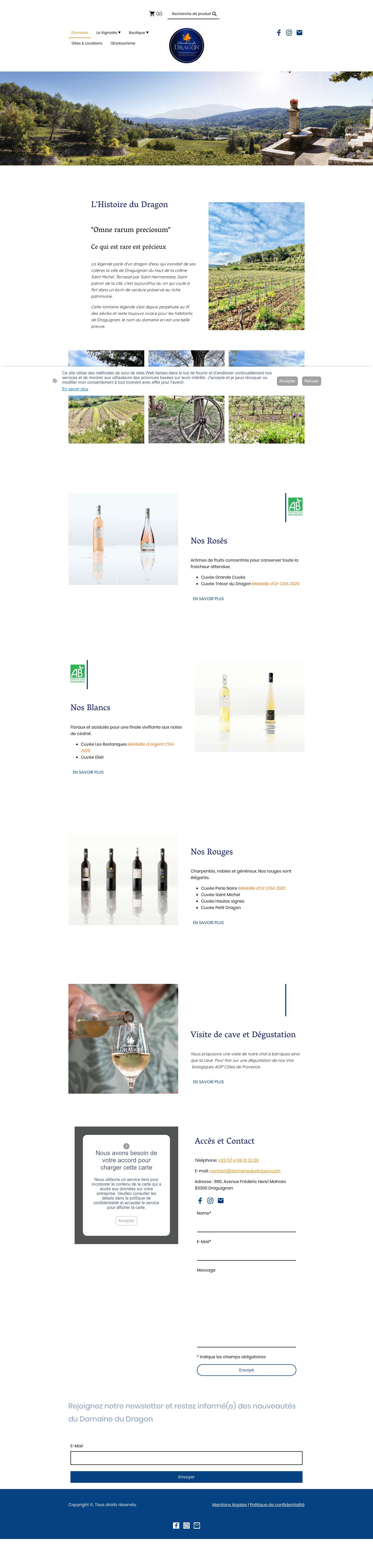 Domaine - Full Screenshot