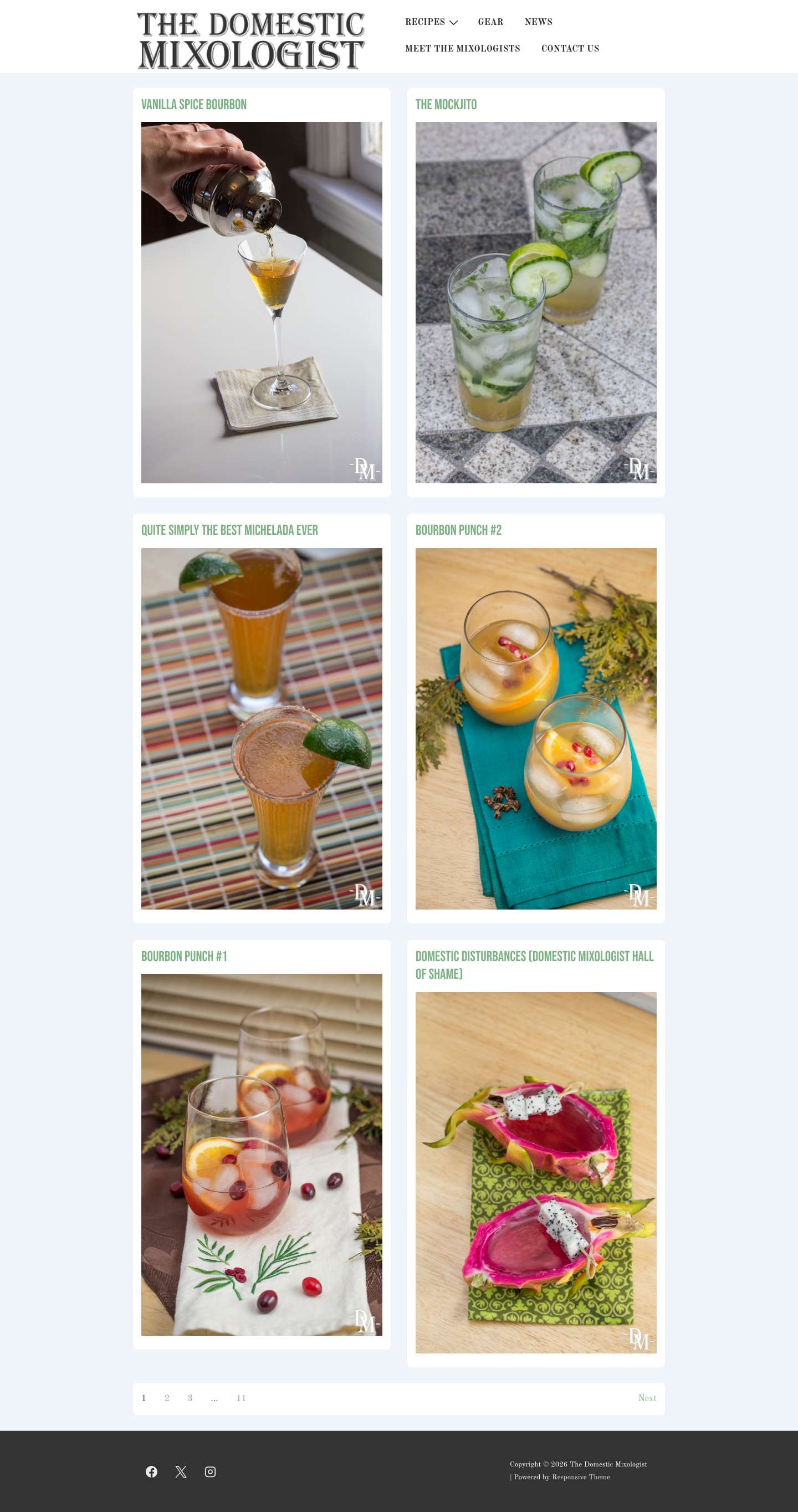 The Domestic Mixologist » Elixirs, Infusions, and Other Delights for the Artisanal Barkeep - Full Screenshot