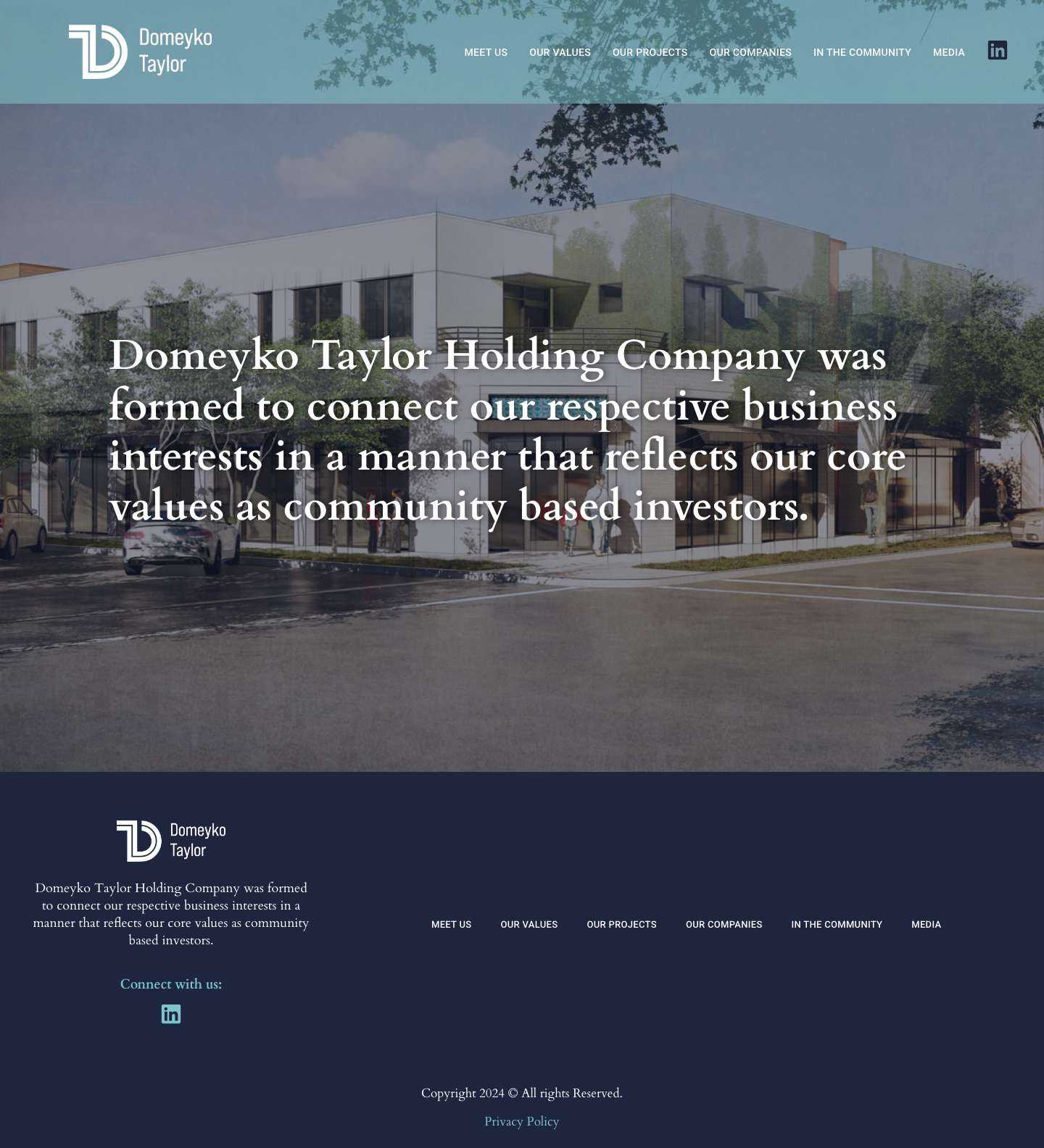 Domeyko-Taylor Holding Company - Domeyko-Taylor Holding Company - Full Screenshot