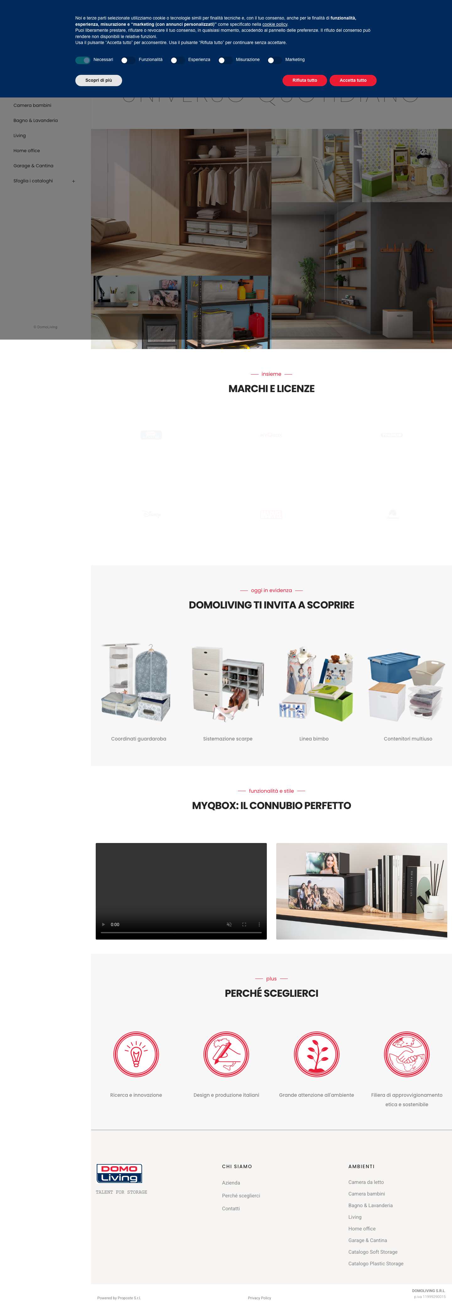 DomoLiving – Talent for storage - Full Screenshot