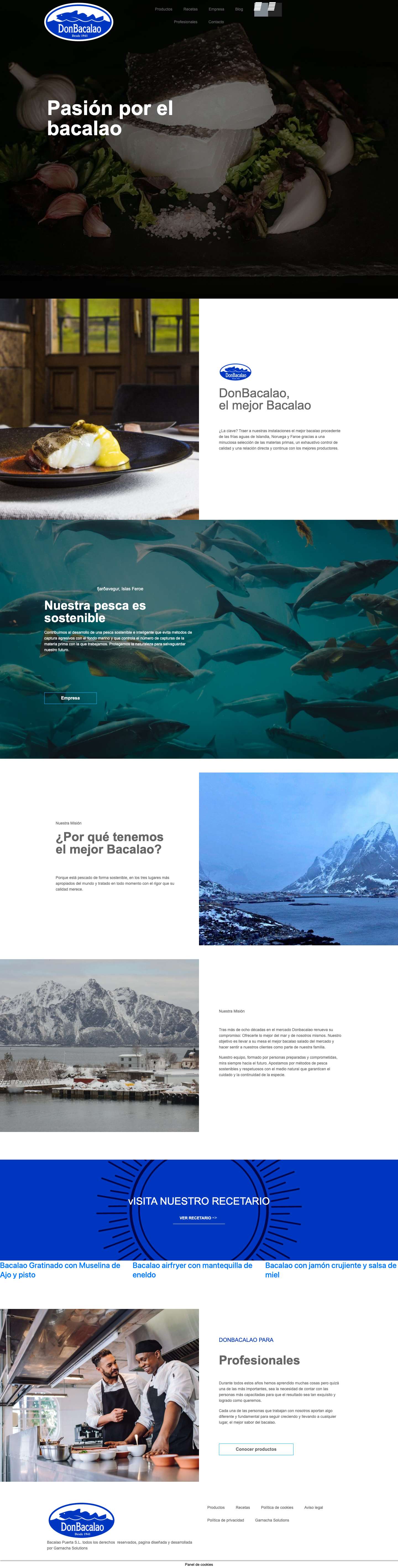 Home - DonBacalao - Full Screenshot