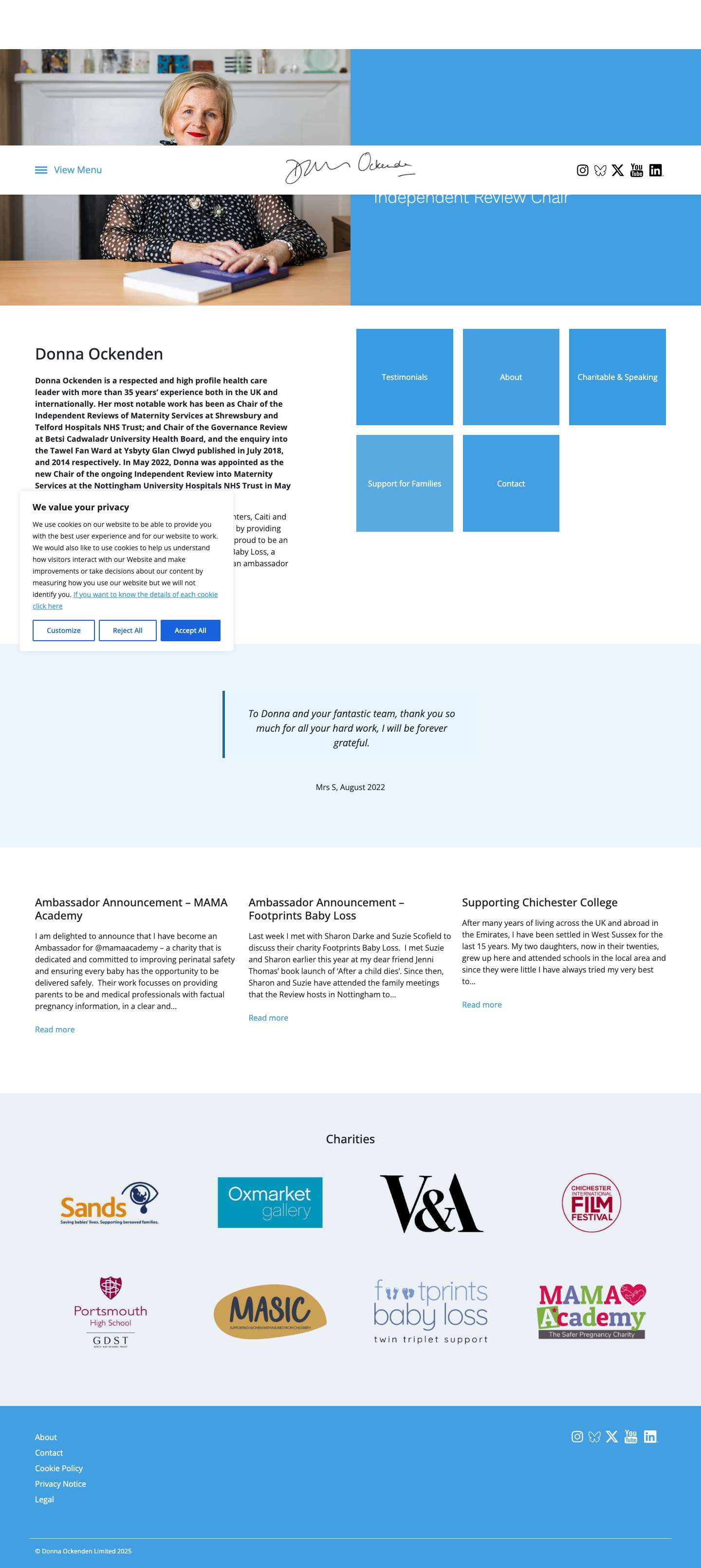 Donna Ockenden - Full Screenshot