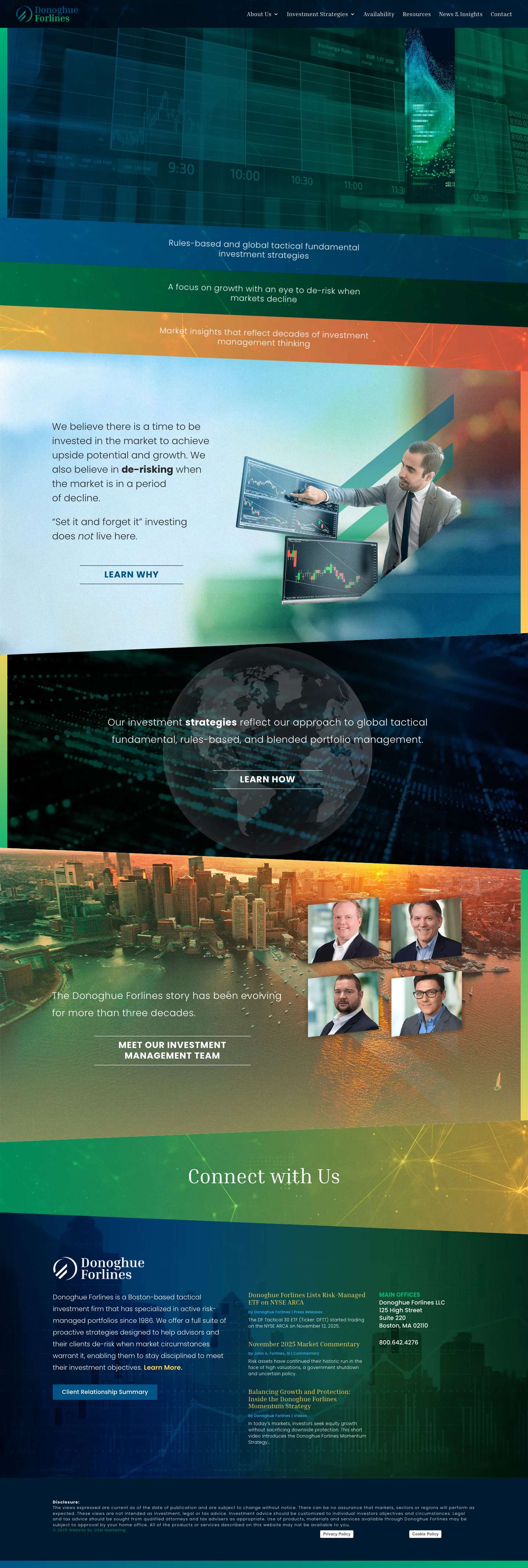 Home - Donoghue Forlines - Full Screenshot