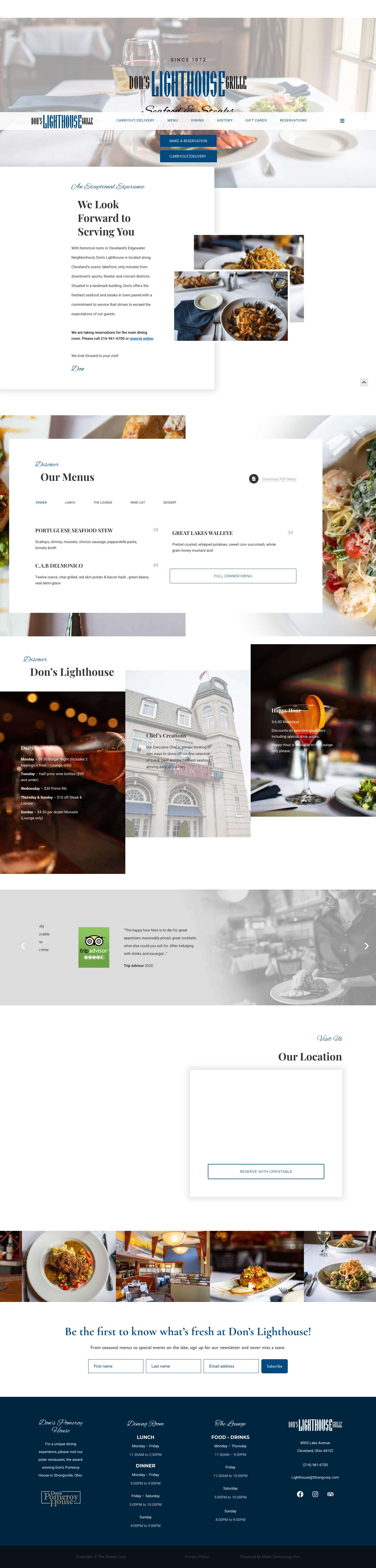 Don's Lighthouse - Cleveland, Ohio - Full Screenshot