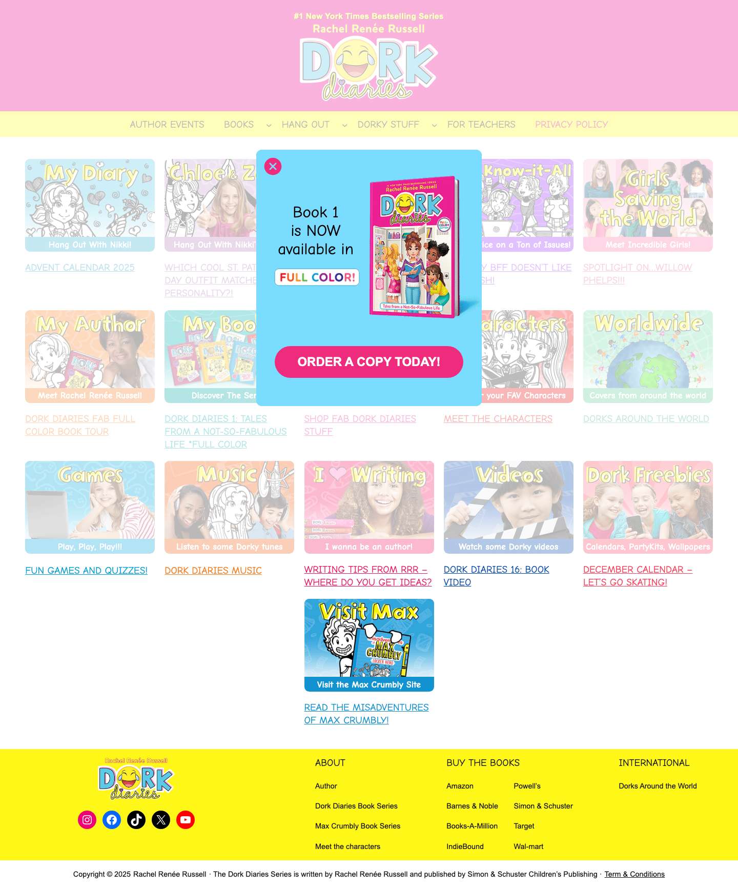 Dork Diaries – #1 New York Times Bestselling Series - Full Screenshot