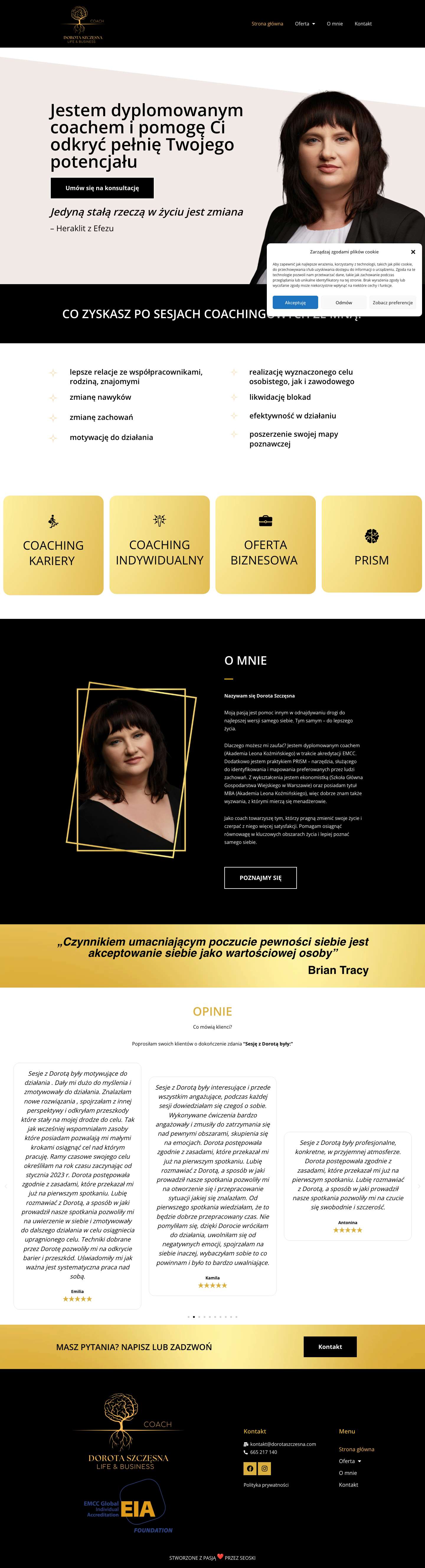 Dorota Szczęsna - Full Screenshot