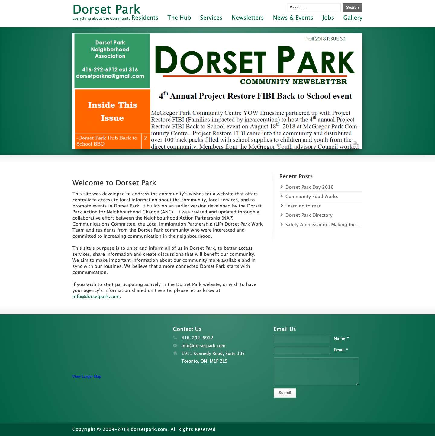 Dorset Park | Everything about the Community - Full Screenshot